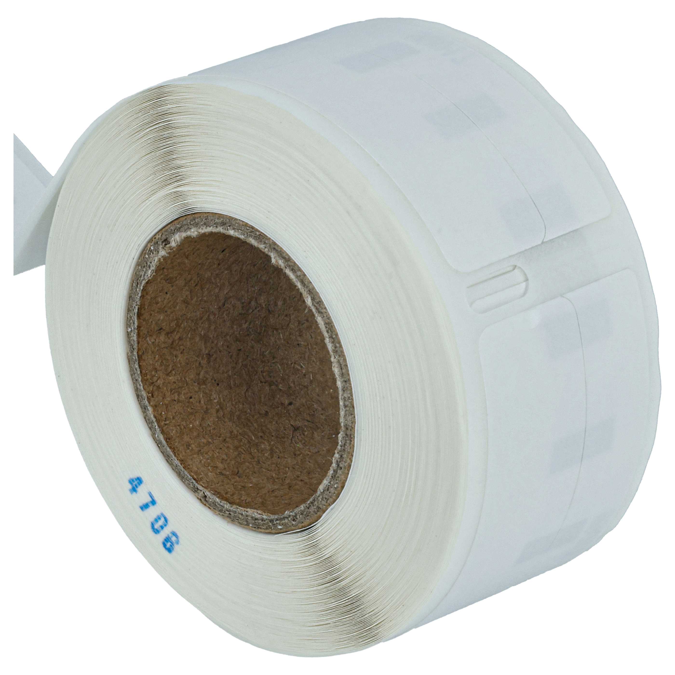 2x Label Roll replaces Dymo 99017 Labeller - 12 mm x 50 mm