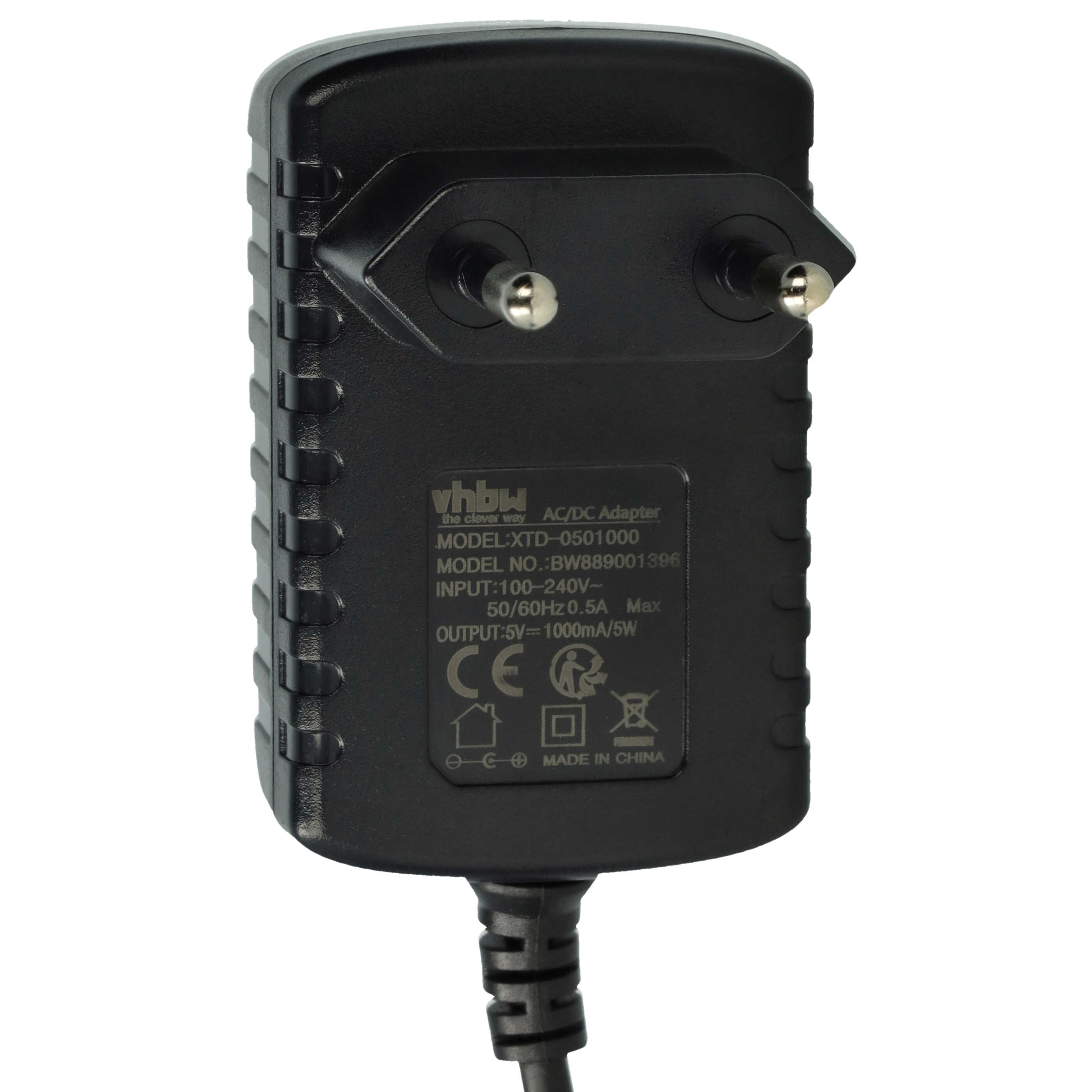 Charger replaces Leifheit 89138, S005BNV0500100, PSM05E-050LE for Leifheit Window Vacuum, Window Cleaner