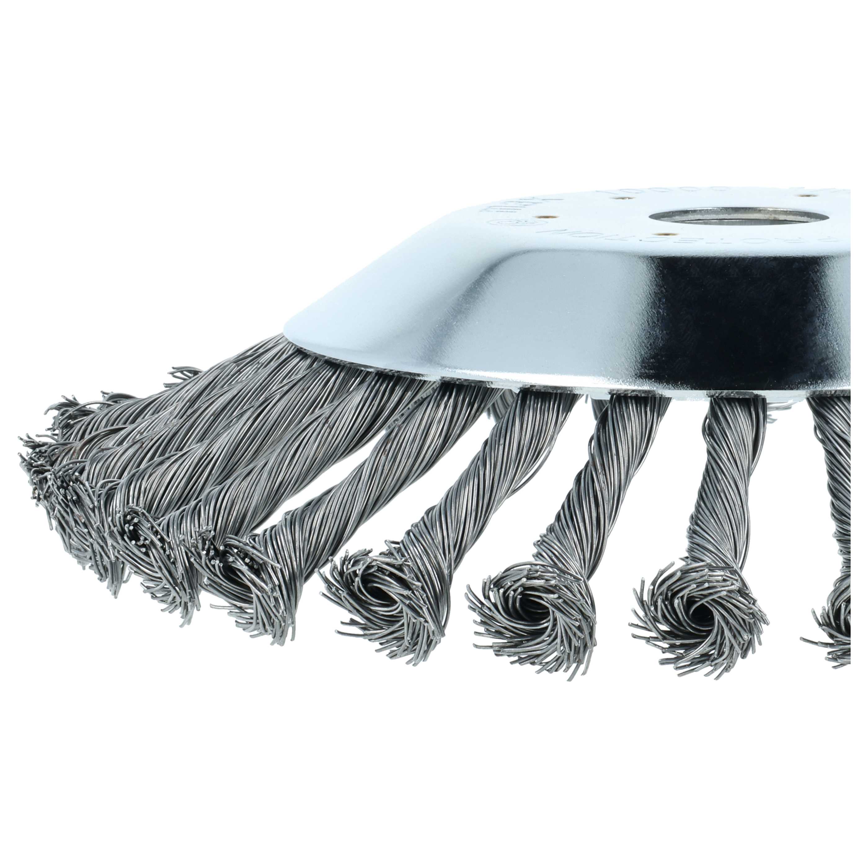 Cepillo malas hierbas metal para dispositivo de jardín Dolmar, Honda, Kawasaki, Makita - Ø 20 cm