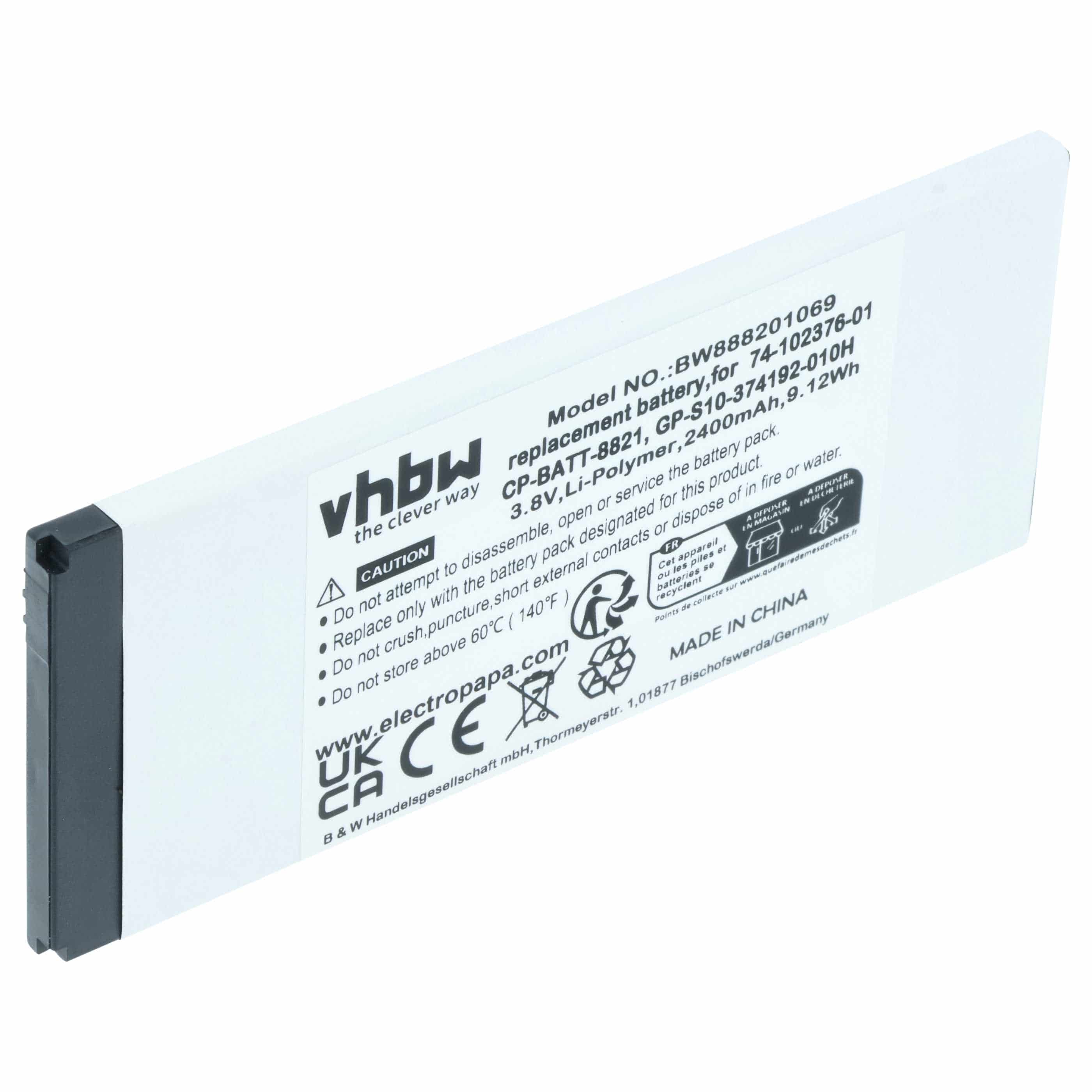Akumulator do telefonu smartfona zamiennik Cisco 74-102376-01, CP-BATT-8821 - 2400 mAh 3,8 V LiPo