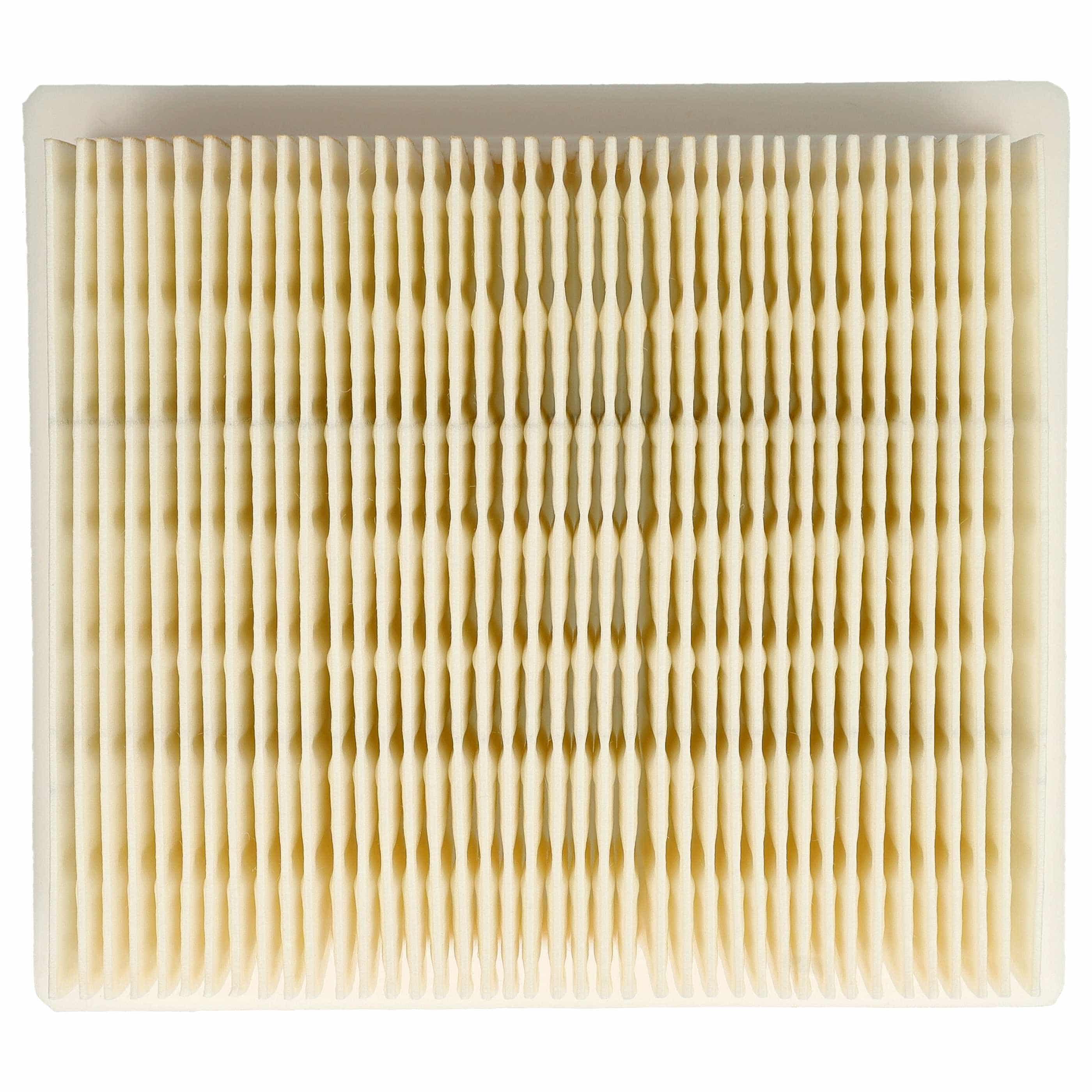 3x flat pleated filter replaces Hilti VC 5, VC 75-1, 2192229 for Würth Vacuum Cleaner
