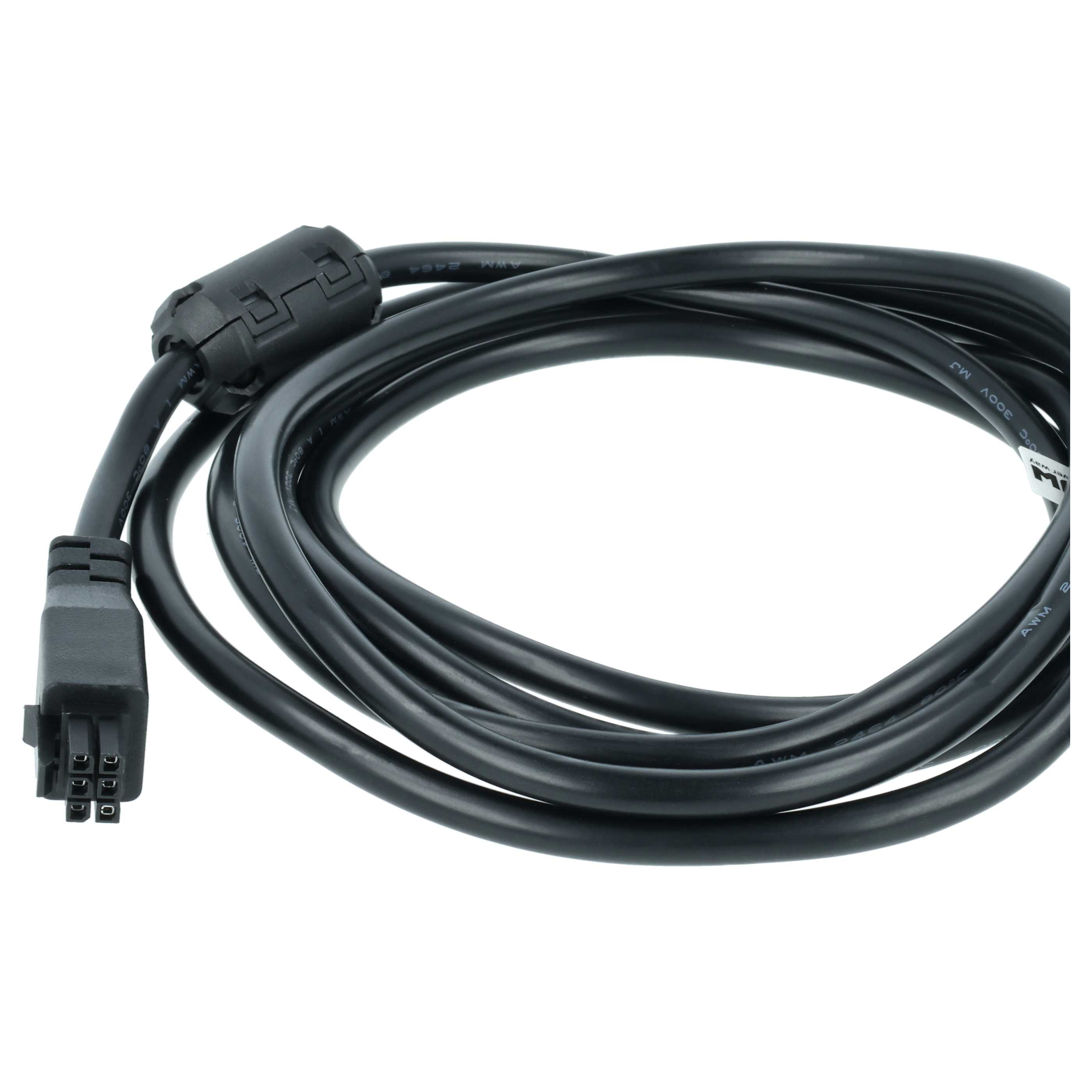 Cable AMS de 6 polos para impresoras 3D Bambu Lab P1P, P1S, X1 - Cable BUS con filtro EMI, 2 m, negro
