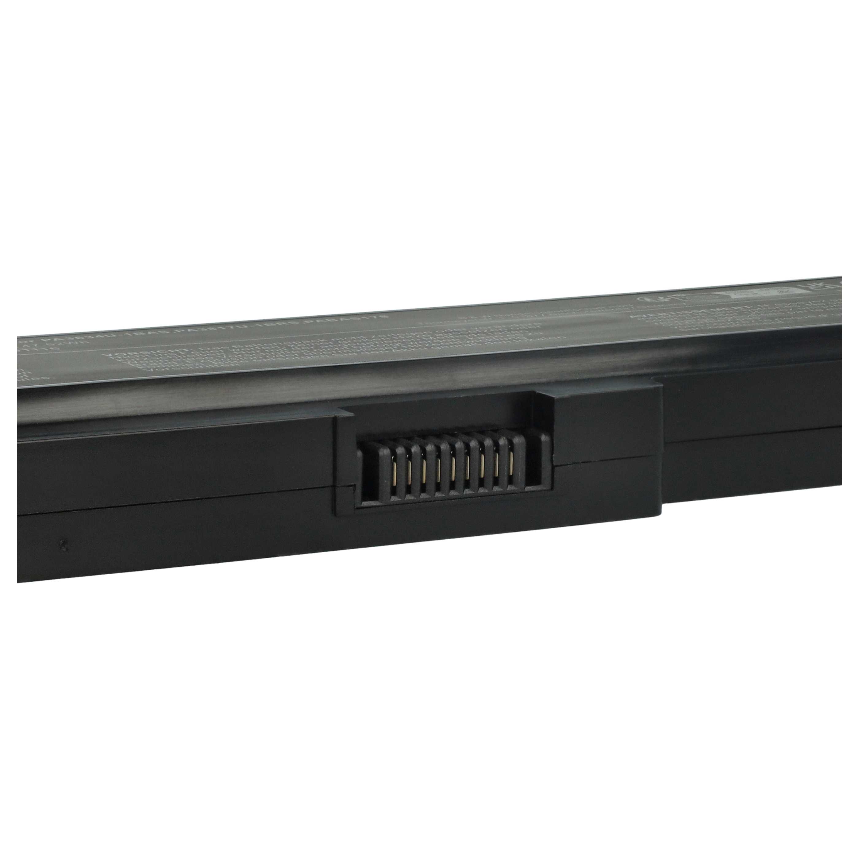 Akumulator do laptopa zamiennik Toshiba PA3635U-1BAM, PA3634U-1BAS - 4400 mAh 10,8 V Li-Ion, czarny
