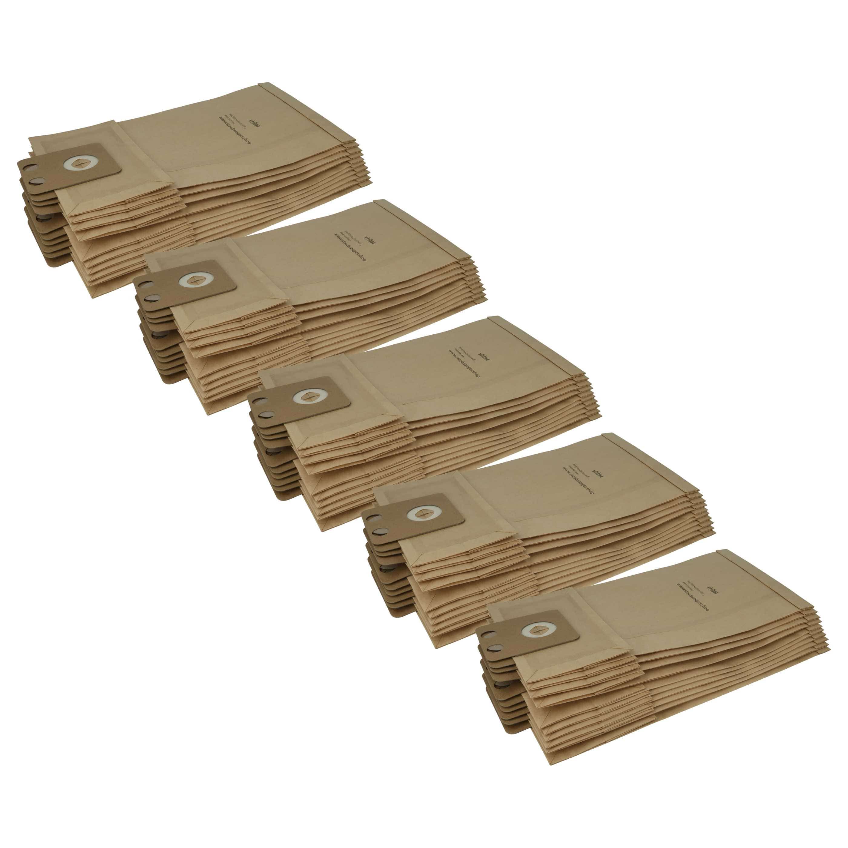 50x Sac remplace Nilfisk 1408618010, 5715492007653, 1408618000, 5715492012114 pour aspirateur WAP - papier