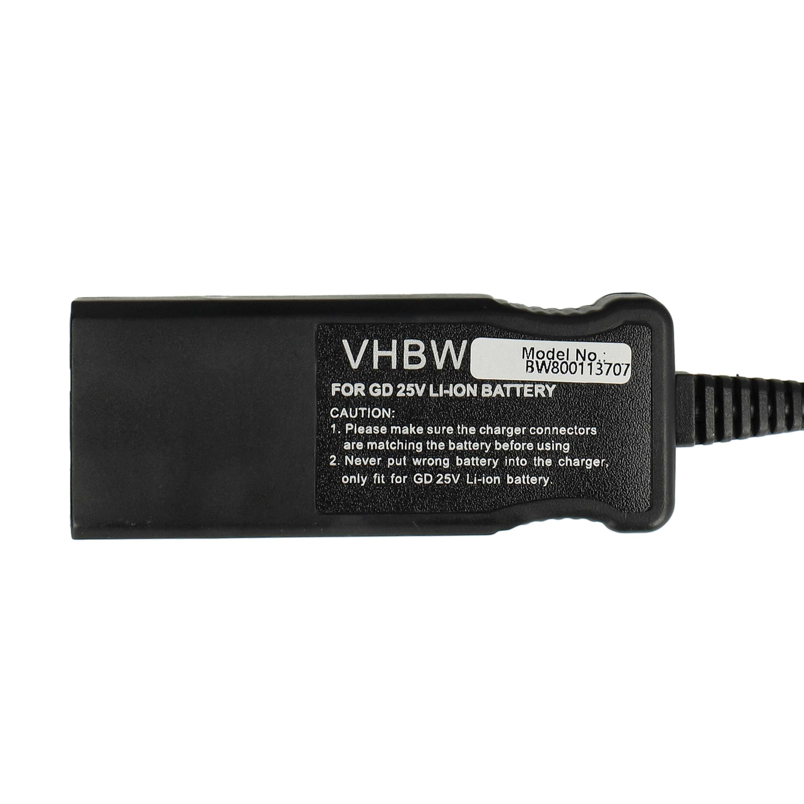 Charger suitable for Gardena 4025-20, 380 LI Battery-Powered Robot Lawn Mower Li-Ion Batteries (25V)