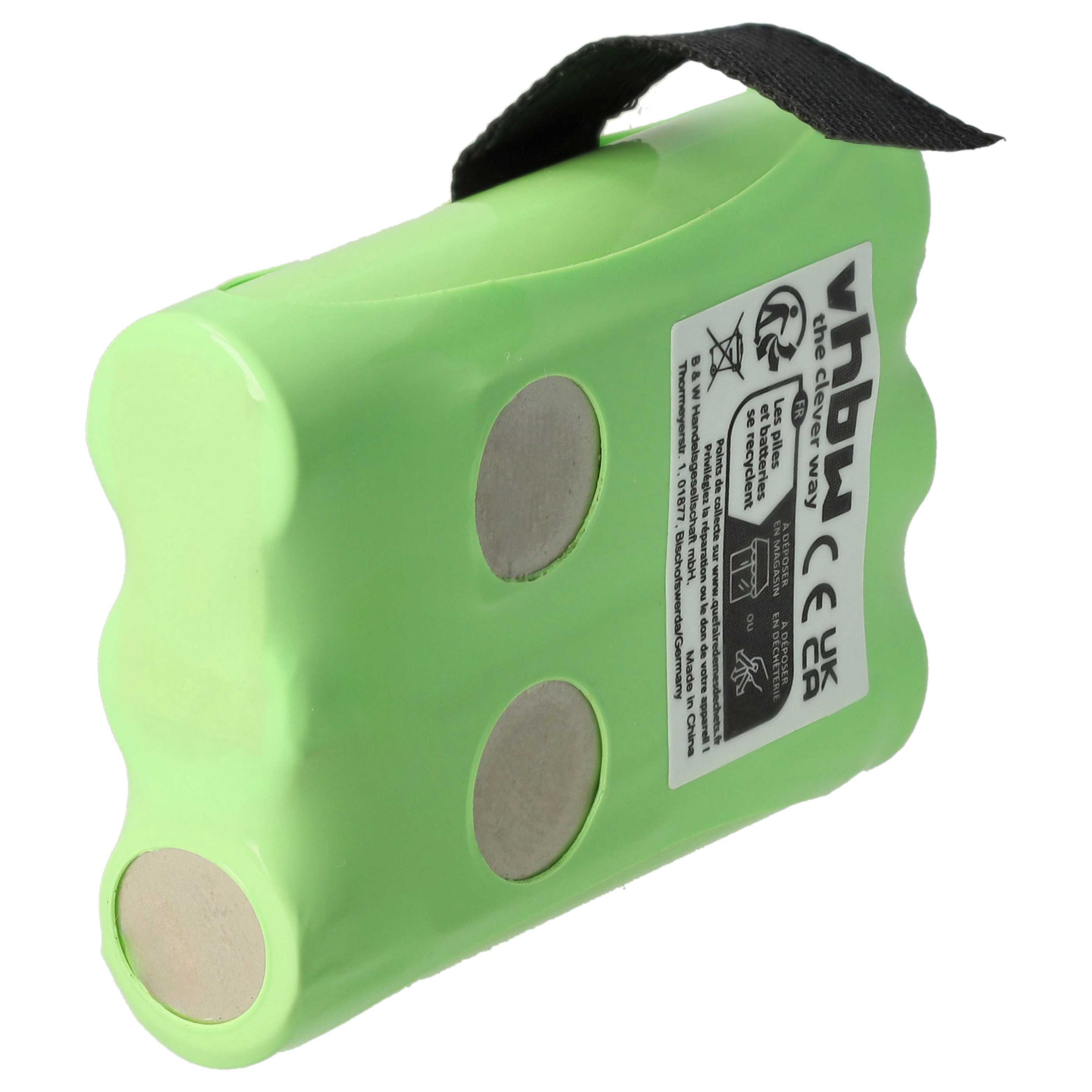 Radio 10x Battery replaces 53617, 3XCAAA, KEBT-086-B - 700 mAh 3.6 V NiMH