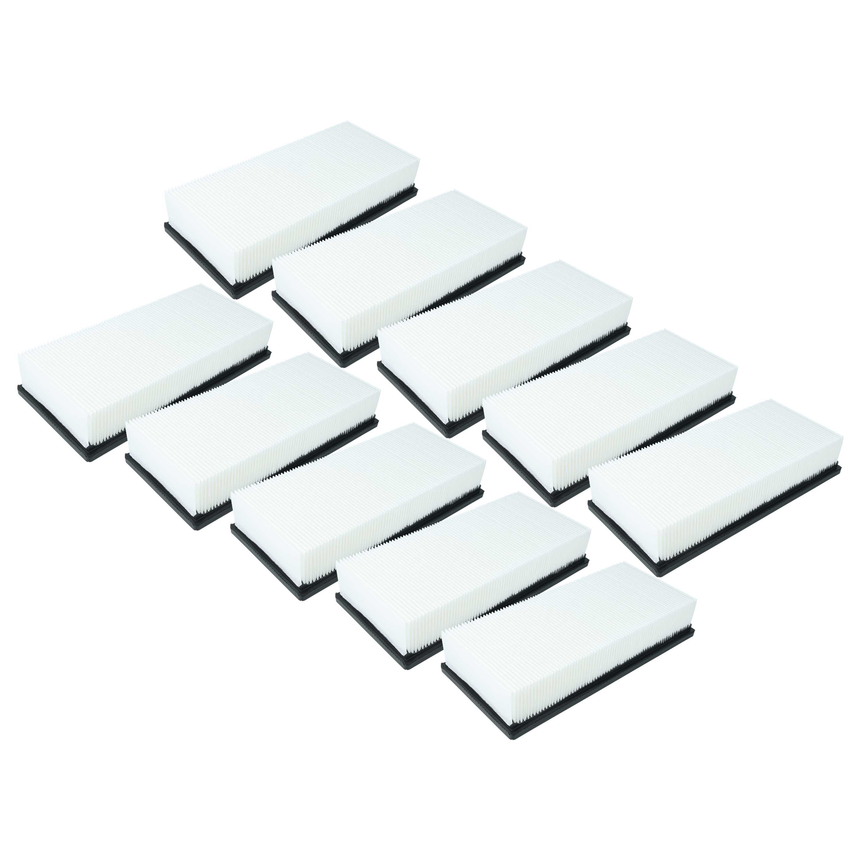 10x Filter M als Ersatz für Kärcher 6.907.449.0, A0-61 für Kärcher Staubsauger