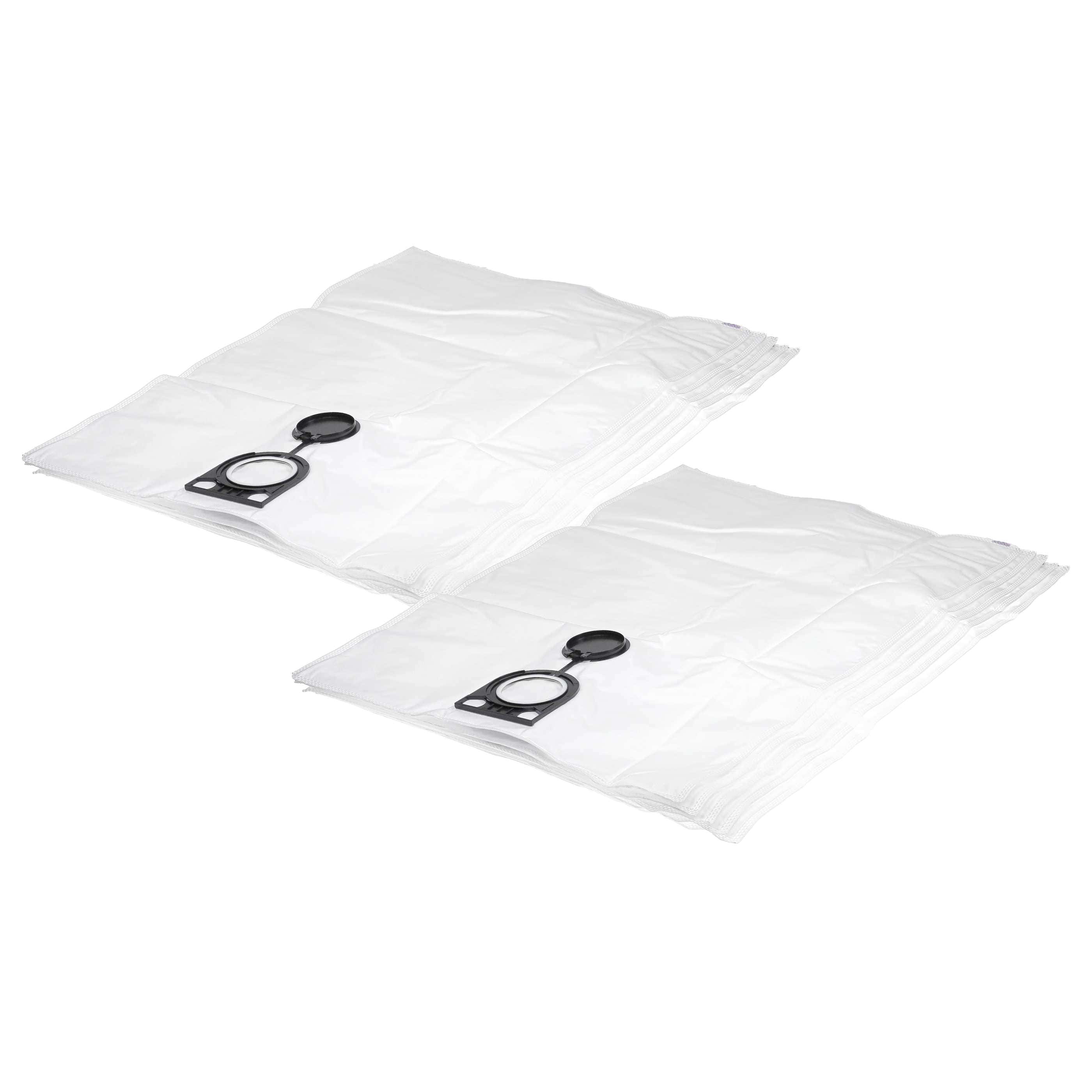 10x Sac remplace Swirl UNI 20 Net pour aspirateur Bomann - microfibre non tissée