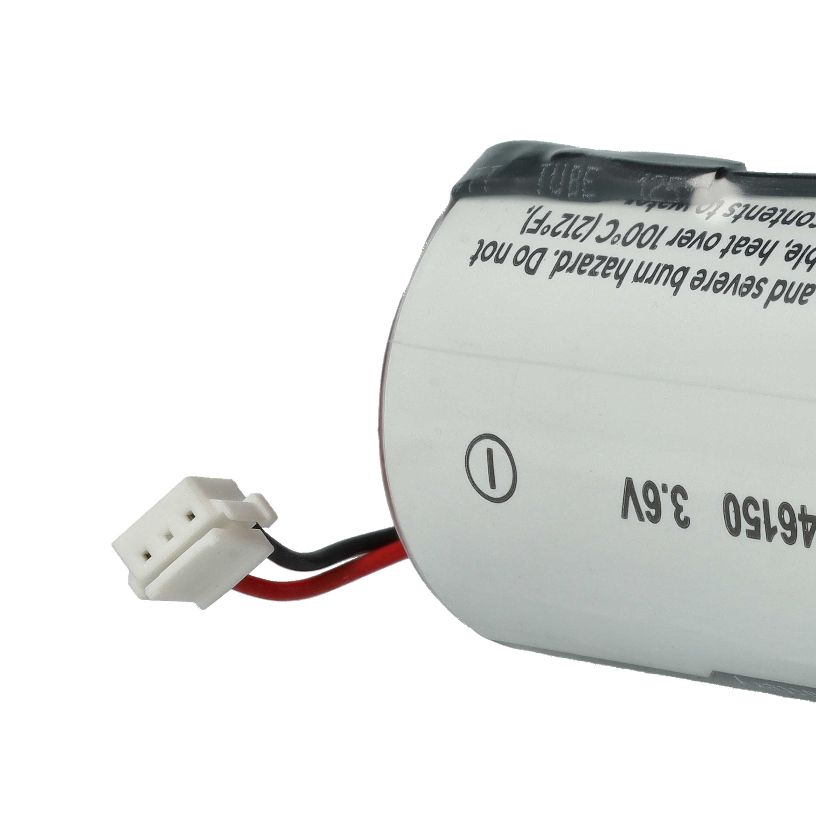 2x Piles remplace DSC ER34615M-T1, ER346150, WT4911BATT pour centrale d'alarme DSC - 14500mAh 3,6V Li-MnO2