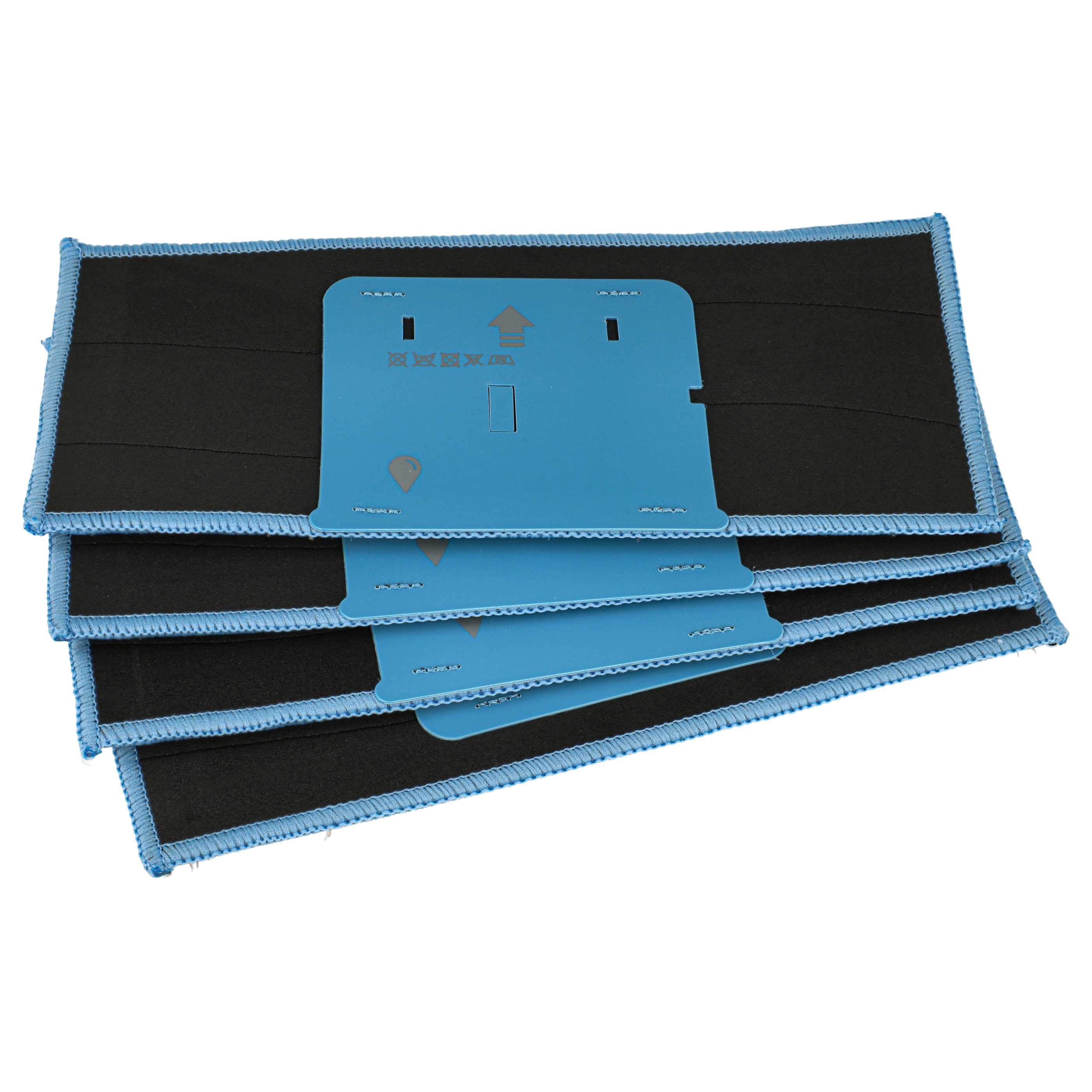 Cleaning Cloth Set (8 Part) suitable for iRobot Braava Jet M6, M6134 Robot Vacuum - plastic