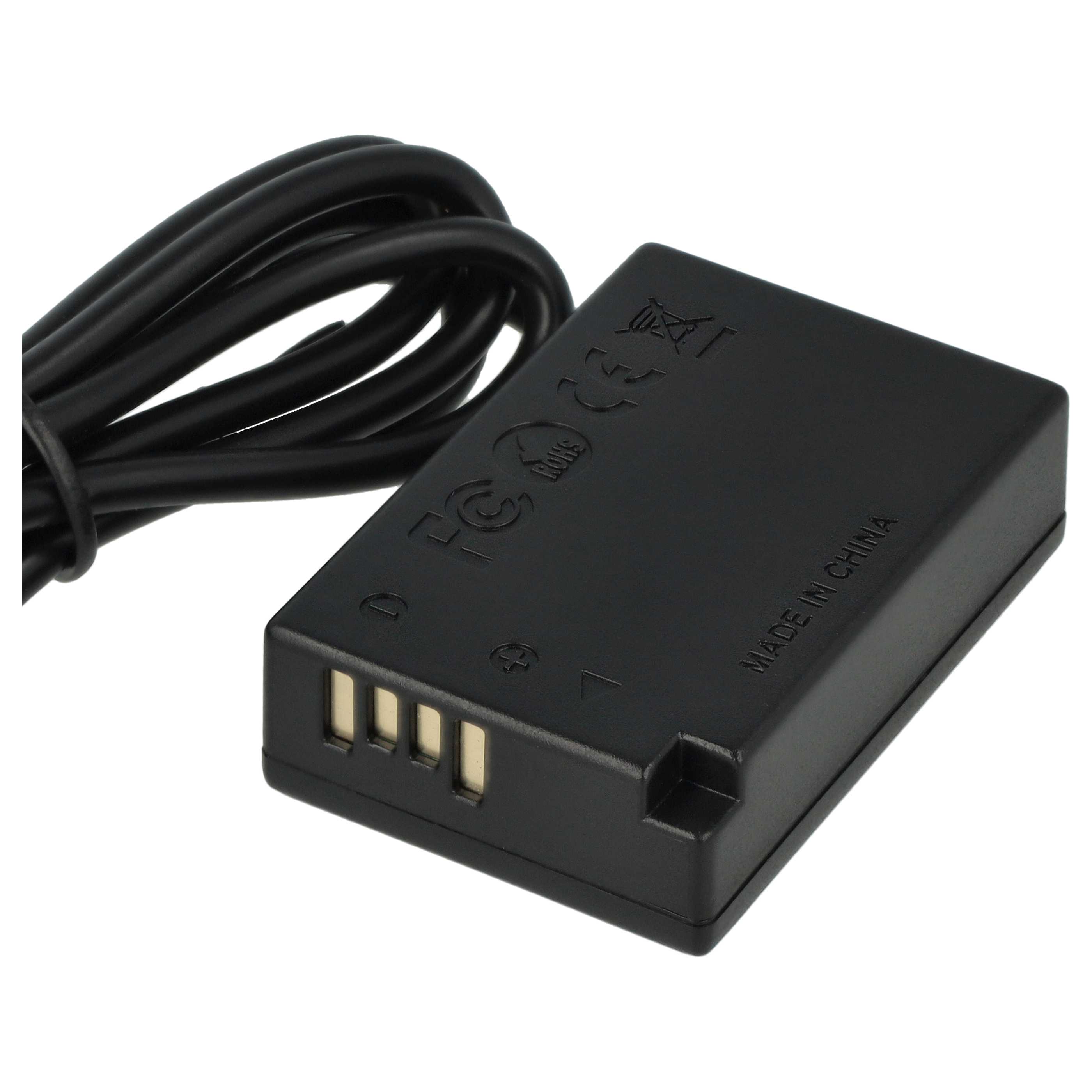 Power Supply replaces ACK-E18 for Camera + DC Coupler as Canon - 2 m, 8 V 3.0 A