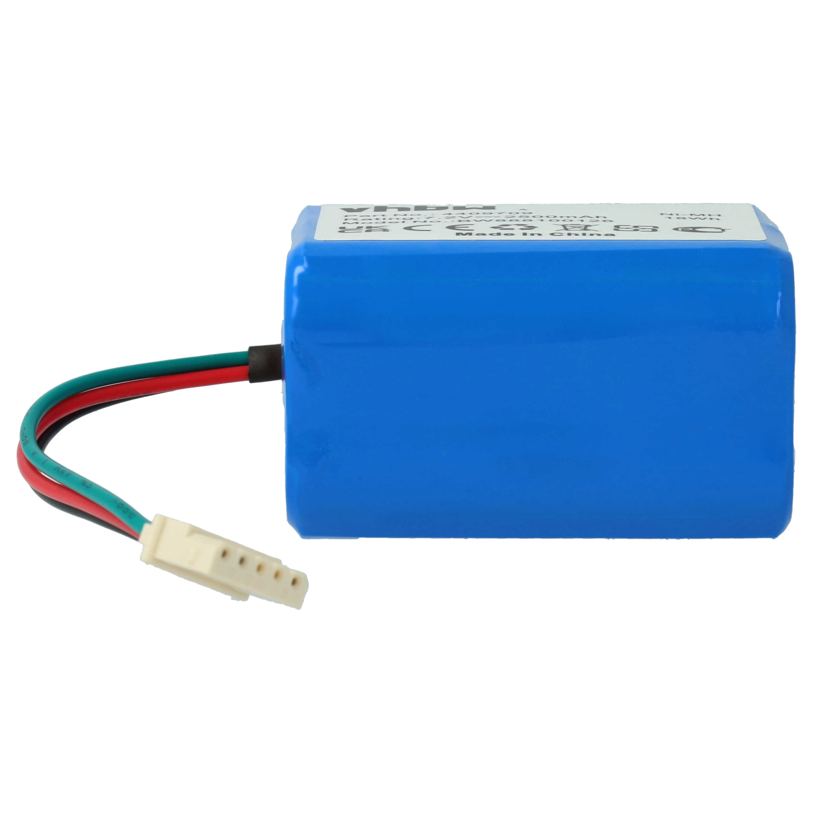 Battery Replacement for iRobot 4409709, GPRHC202N026, W206001001399 for - 2500mAh, 7.2V, NiMH