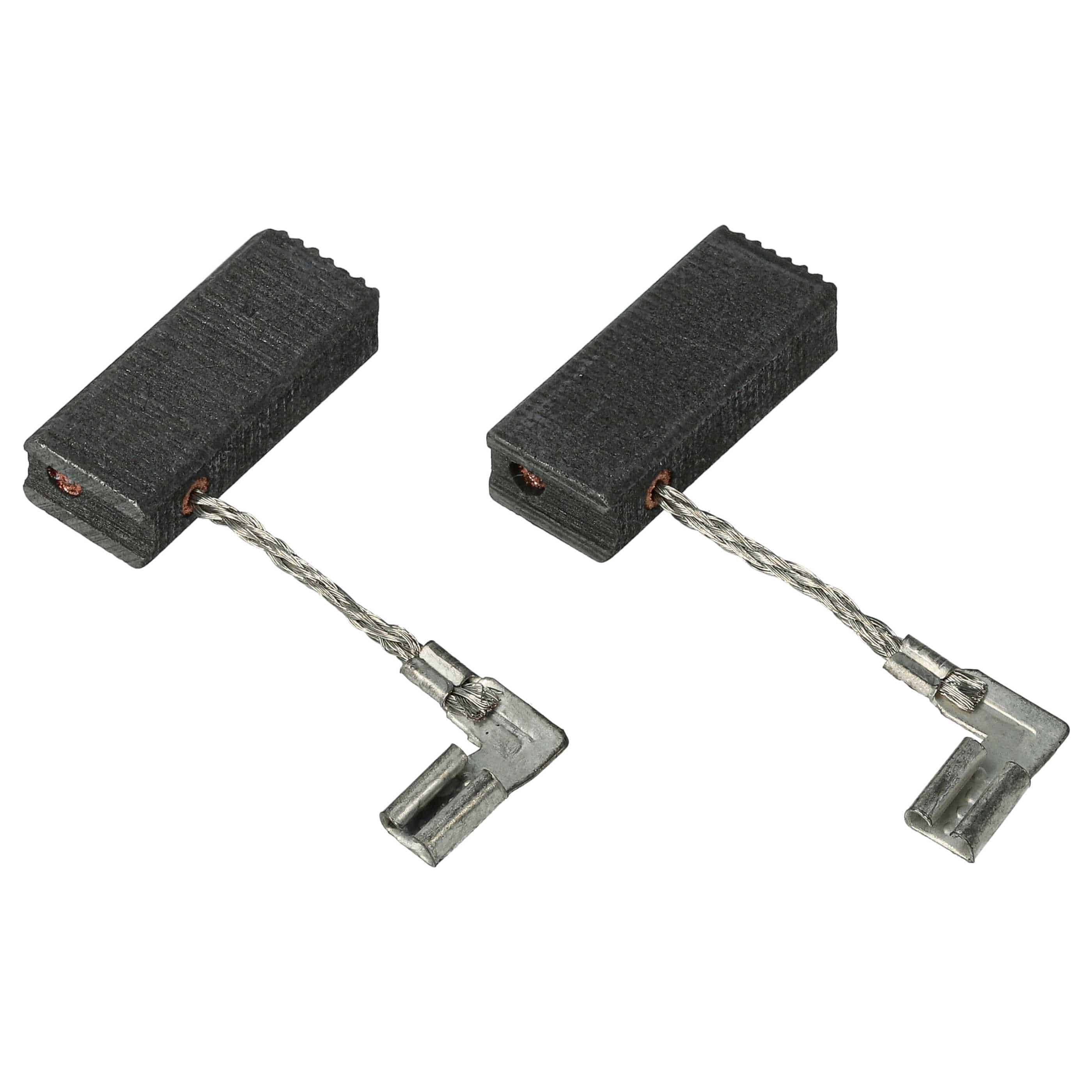2x Spazzola carbone come Bosch 1617000525 per lavatrici, utensili - 5 x 8 x 19mm