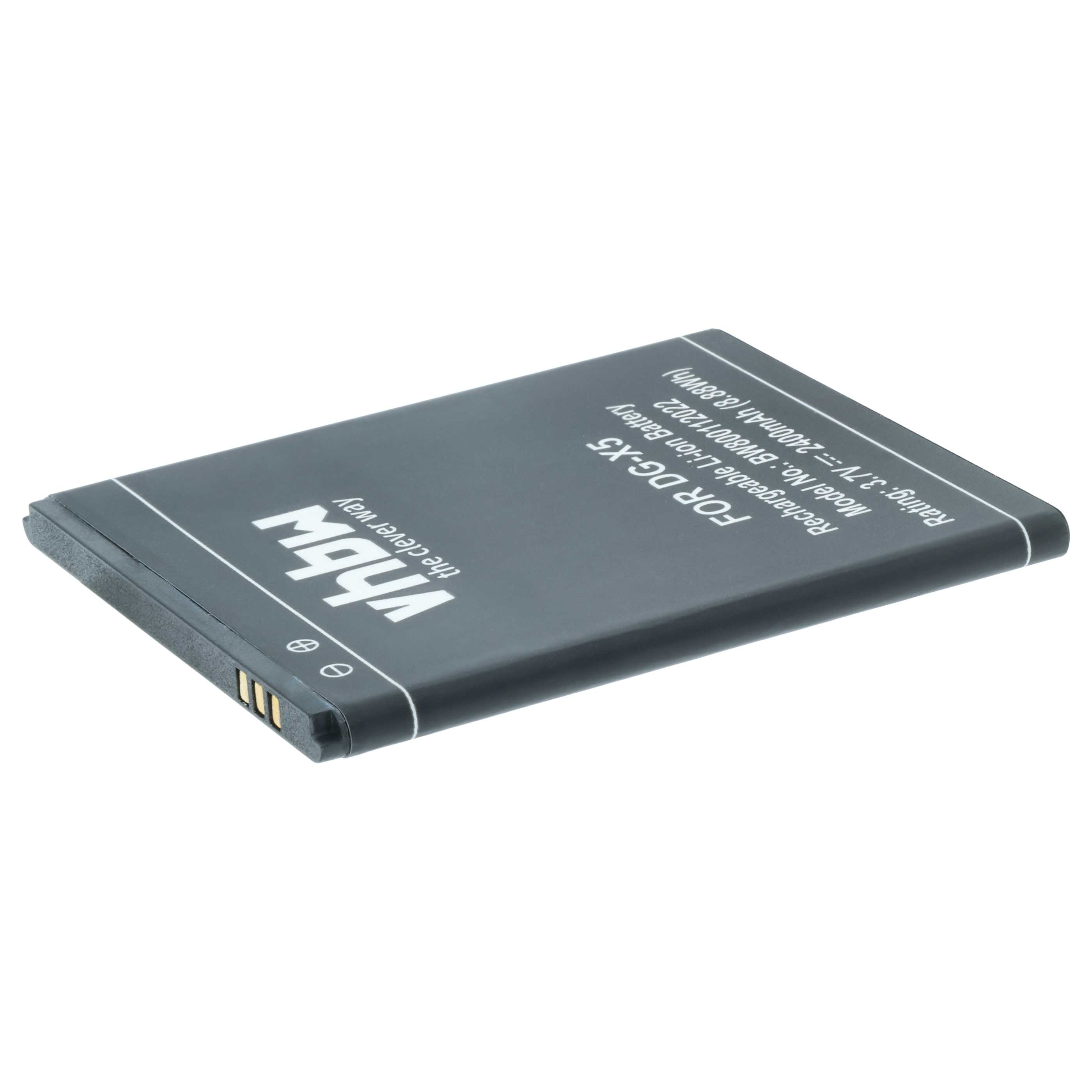 Akumulator do telefonu smartfona zamiennik YM0910X5000650 - 2400 mAh 3,7 V Li-Ion