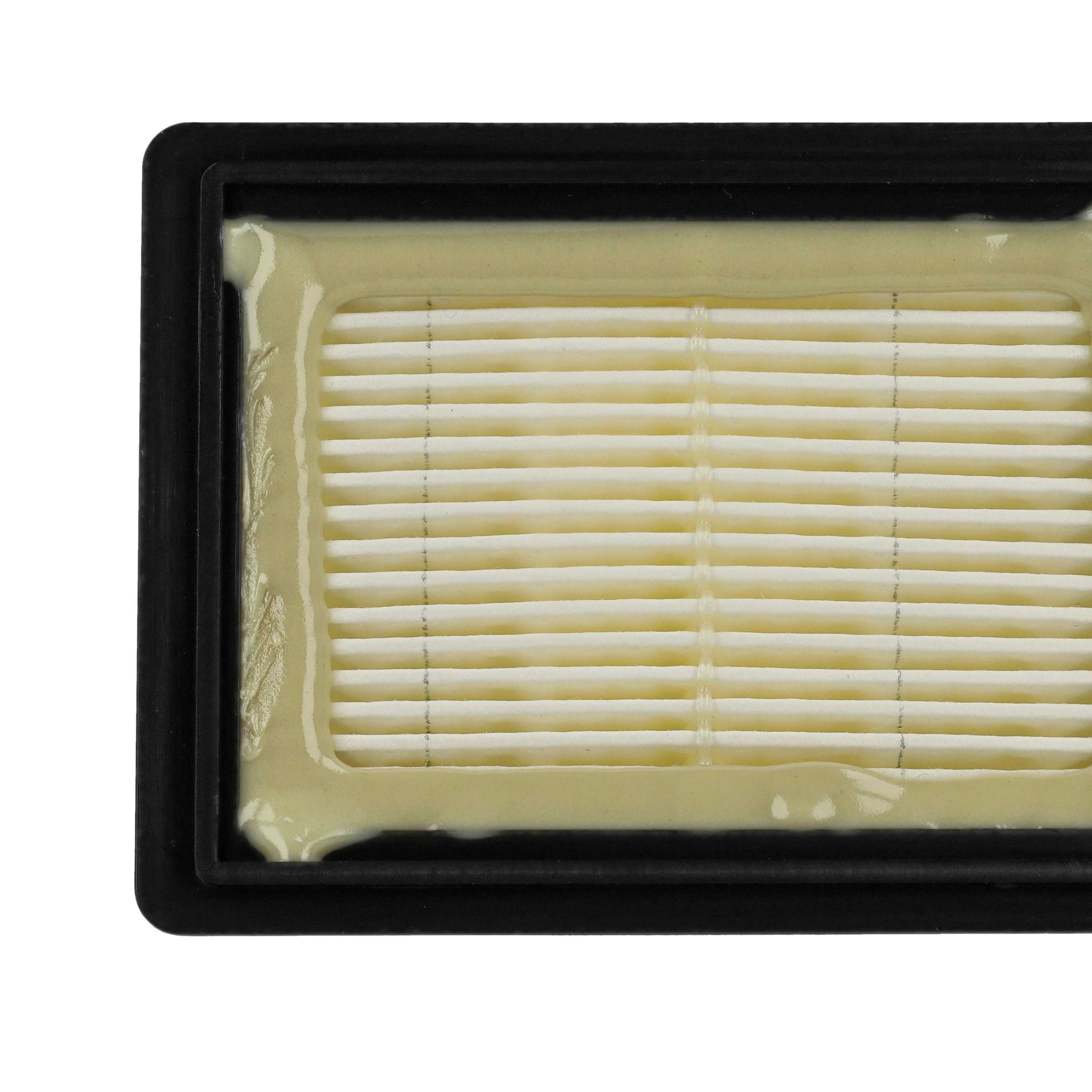 5x Filtro sostituisce Bosch 1.600.A00.2PS, 2607432046 per aspirapolvere - filtro a pieghe, nero / bianco