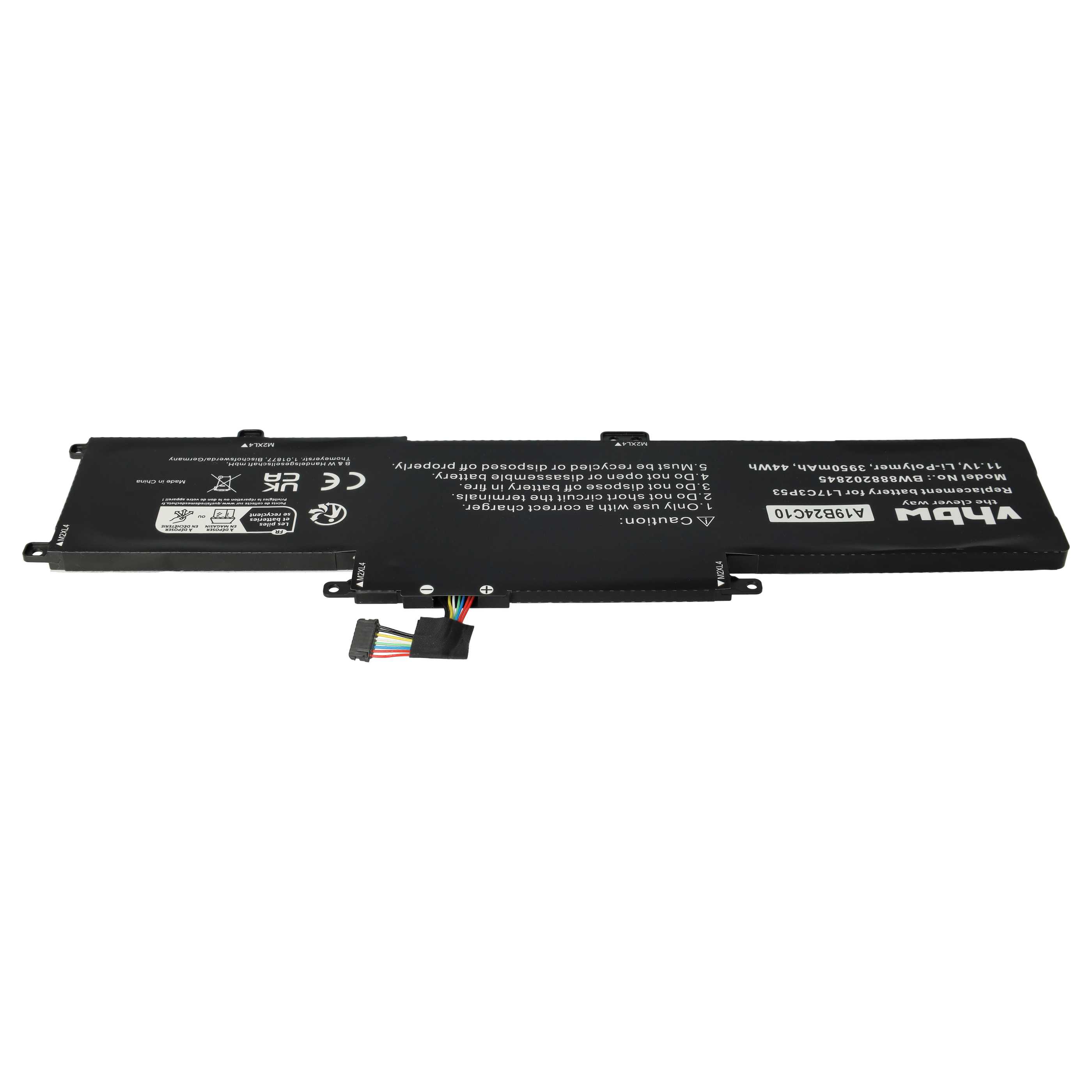 Akumulator do laptopa zamiennik Lenovo 01AV481, 01AV482, 5B10W13885, 01AV483, 041AV481 - 3950 mAh 11,1 V LiPo