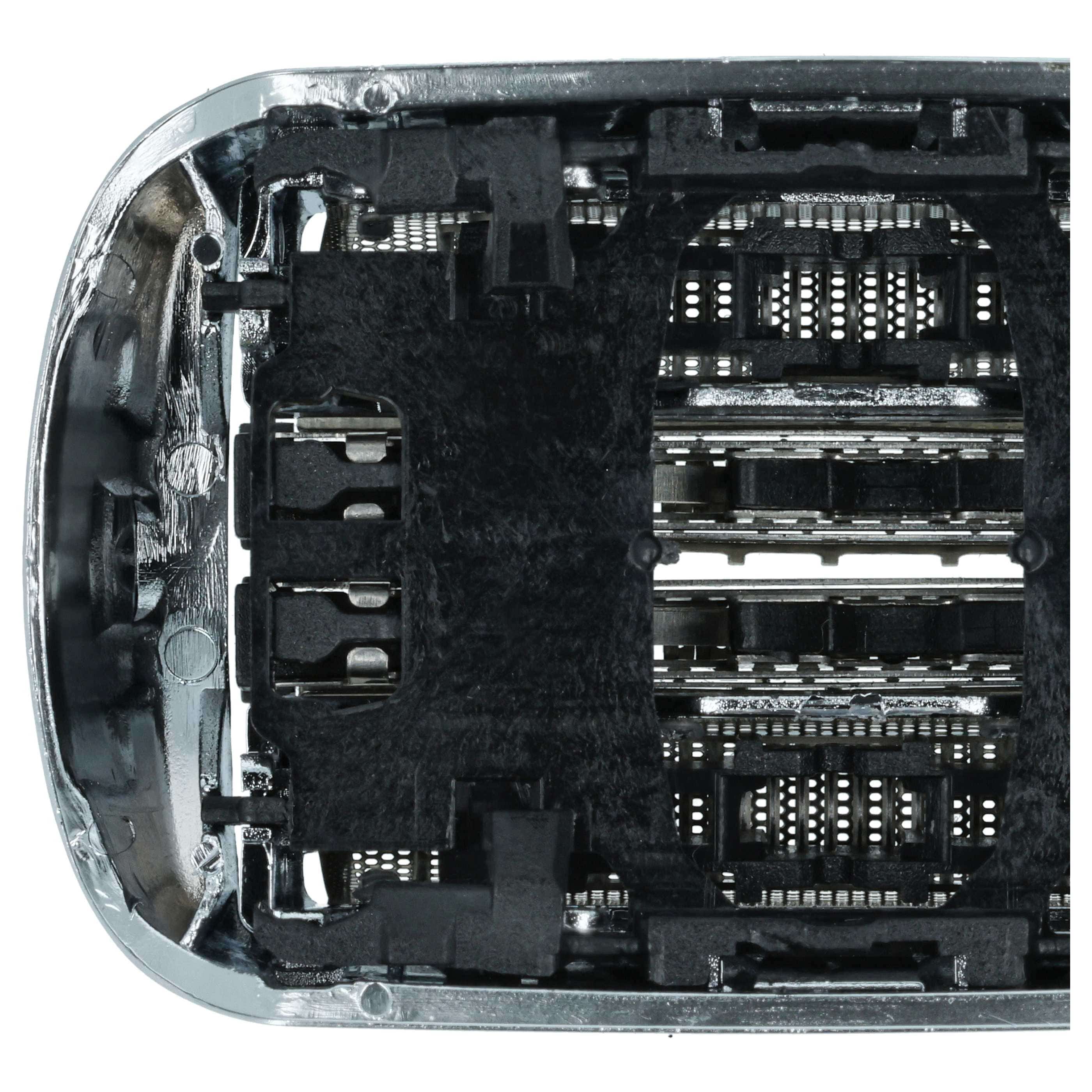 Cabezal reemplaza Braun 92M para afeitadoras Braun - plata