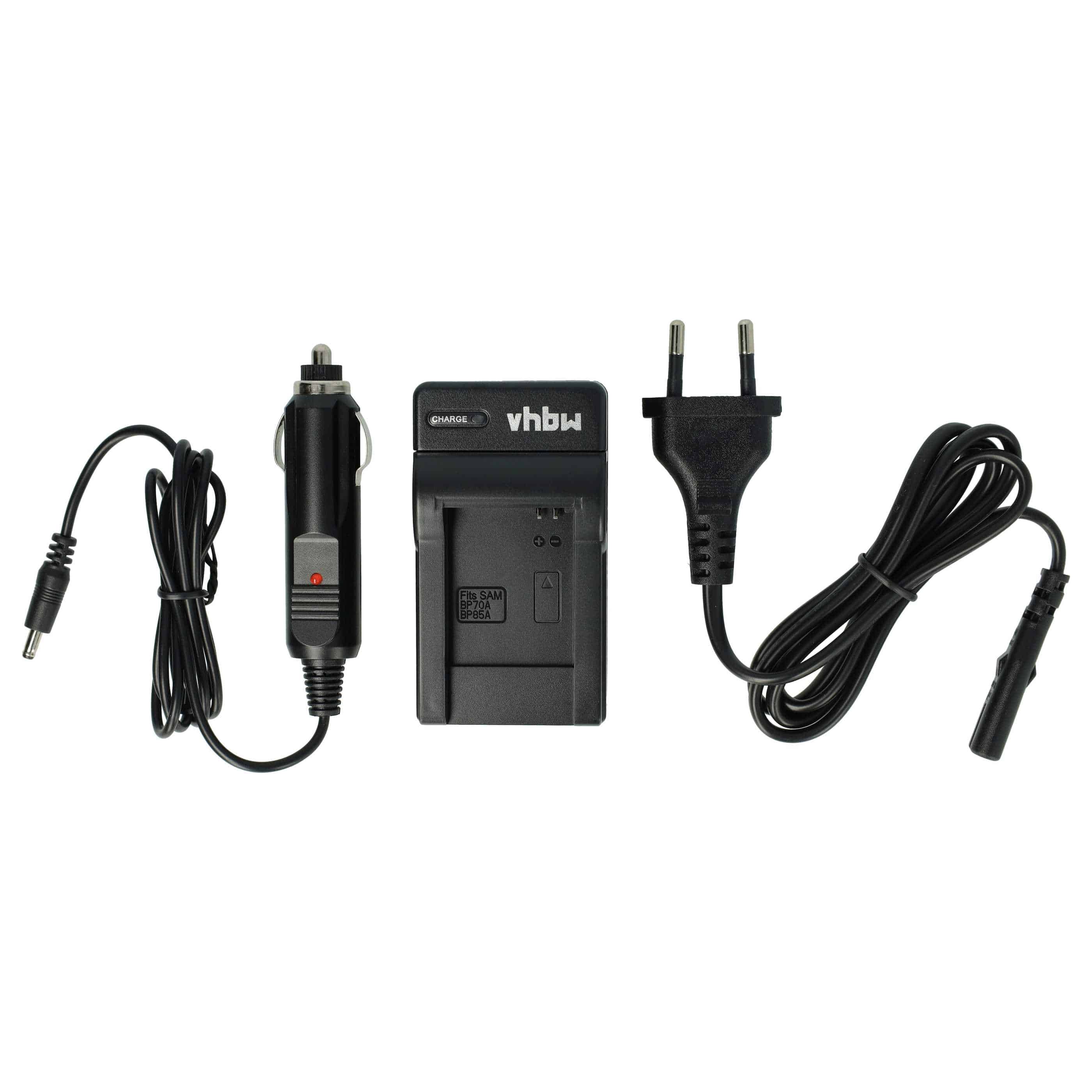 Battery Charger suitable for Samsung BP-85a Camera etc. - 0.6 A, 4.2 V