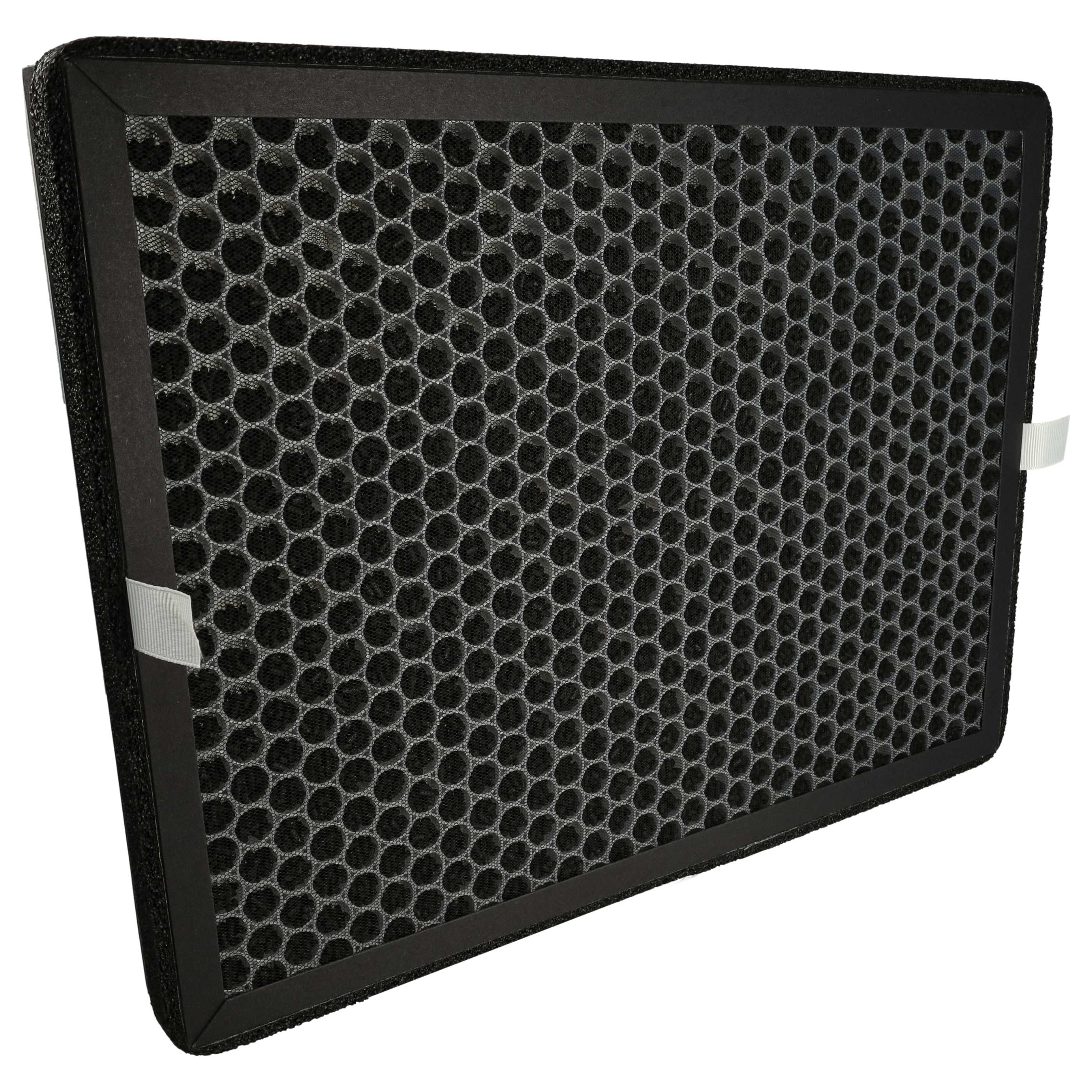 2x Filter as Replacement for Rowenta XD6231F0 etc. - Activated Carbon + Allergy+