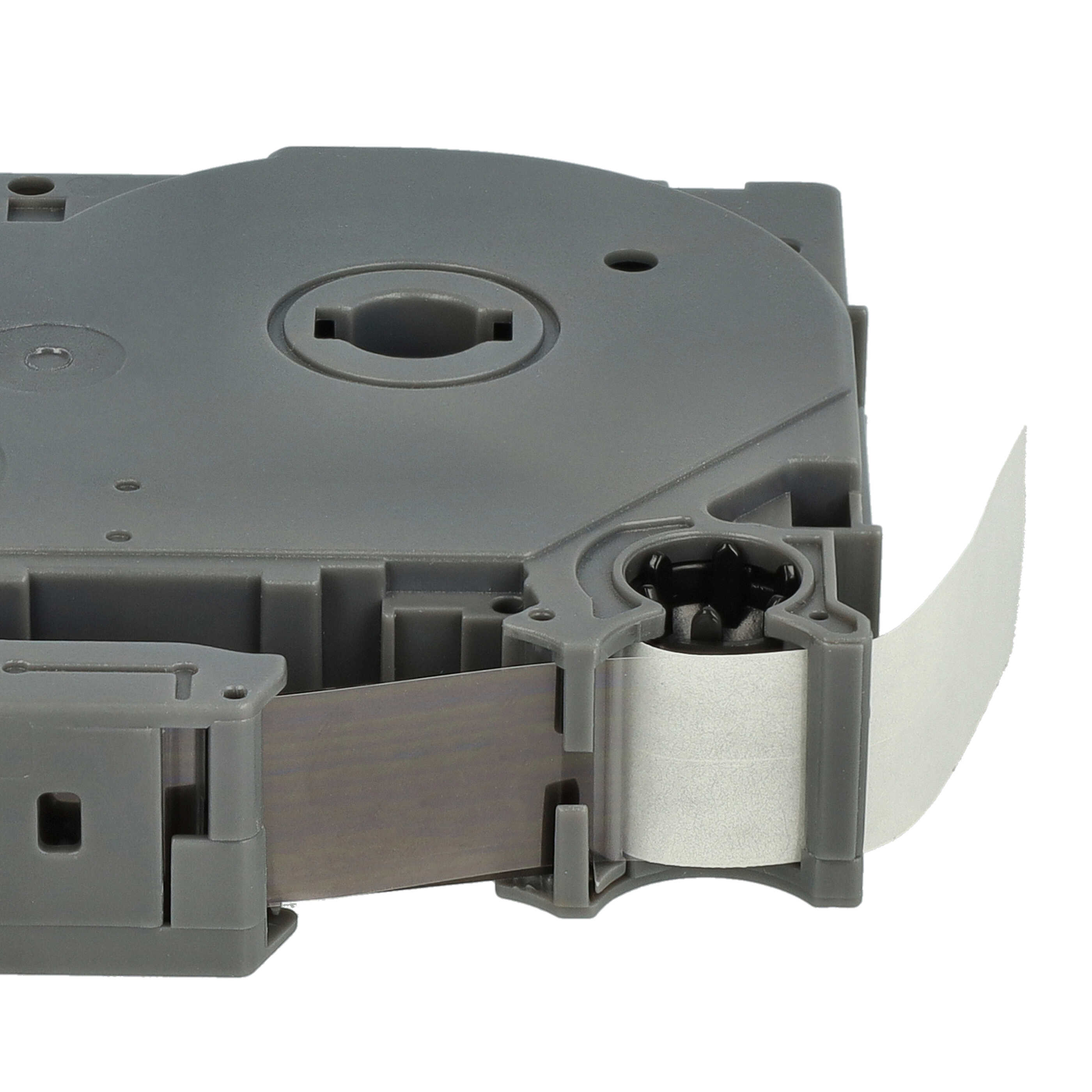 Label Tape replaces Brother TZE-131S - 12 mm Black to Transparent