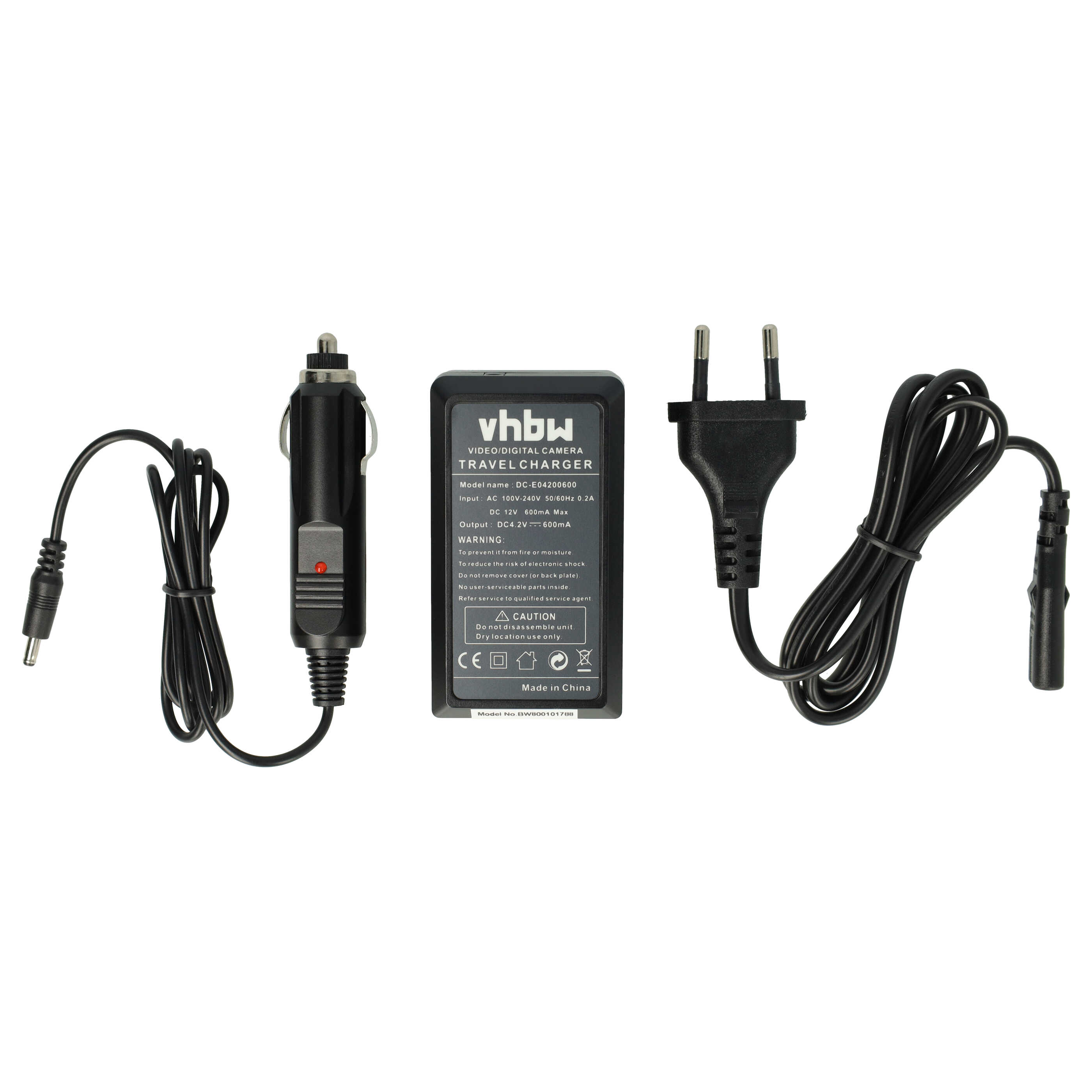 Battery Charger suitable for Samsung IA-BP105R Camera etc. - 0.6 A, 4.2 V