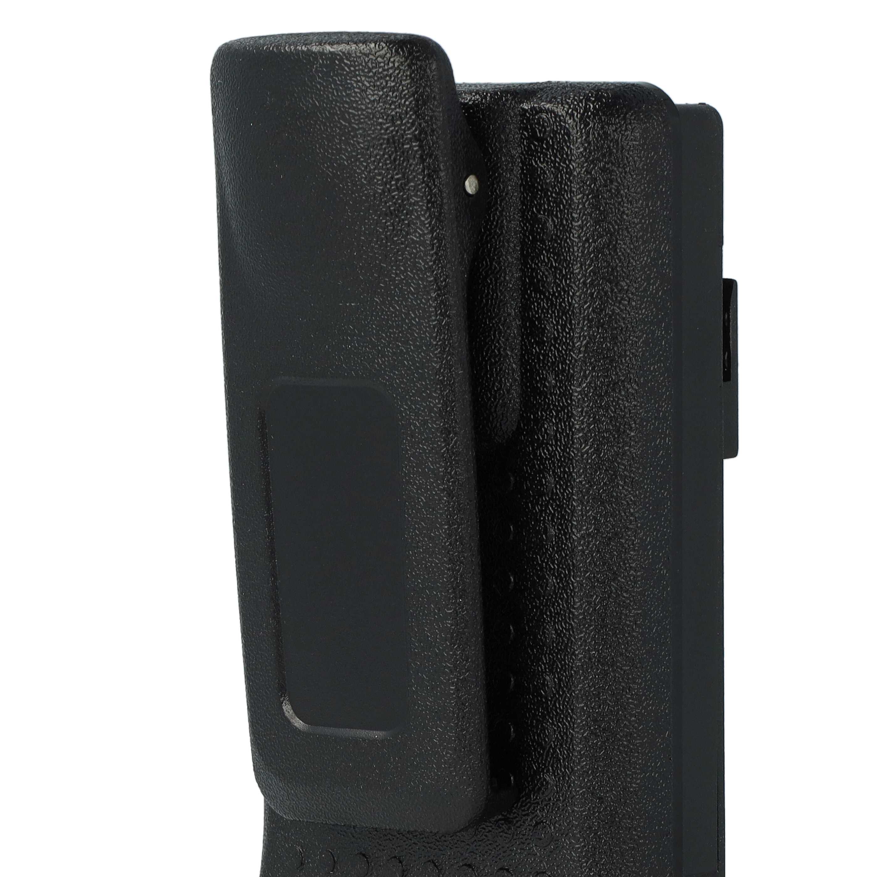 Radio 5x Battery replaces Motorola PMNN4406, PMNN4406BR, PMNN4409 - 2600 mAh 7.4 V Li-Ion + Belt Clip