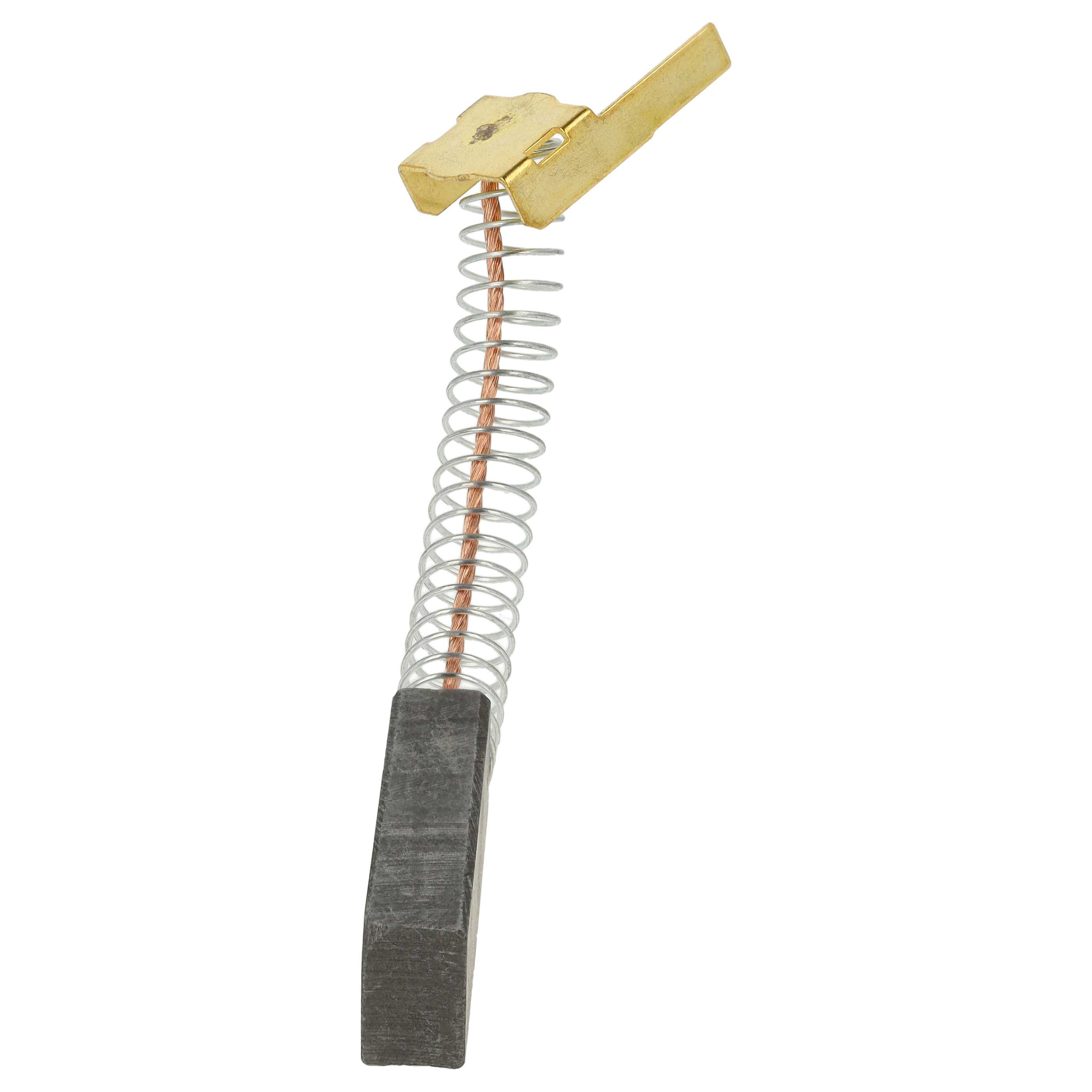 2x escobilla de carbón para aspiradora - 32,2 x 6,4 x 10 mm