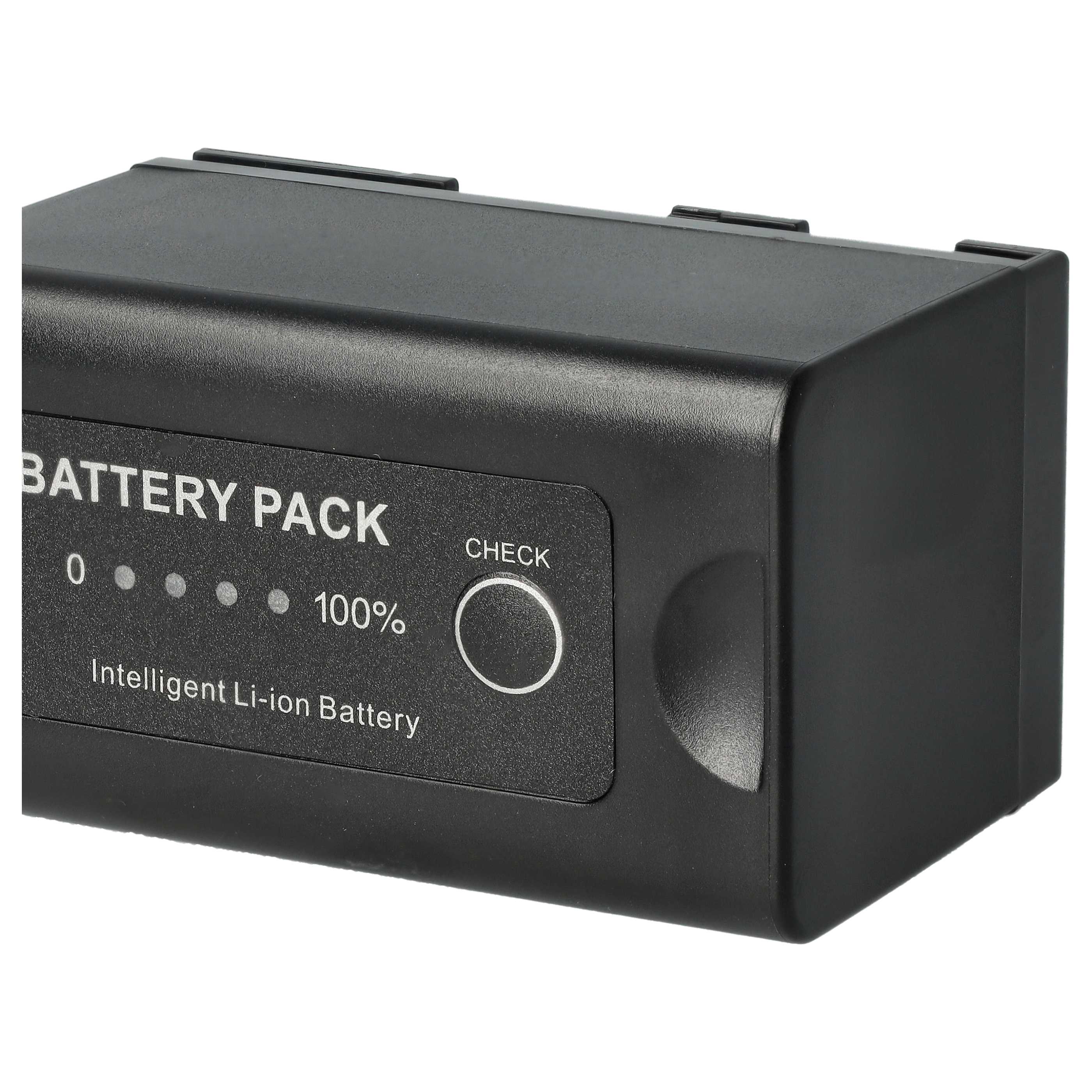 Videocamera Battery replaces Canon BP-975, BP-955 - 4400 mAh 7.4 V Li-Ion