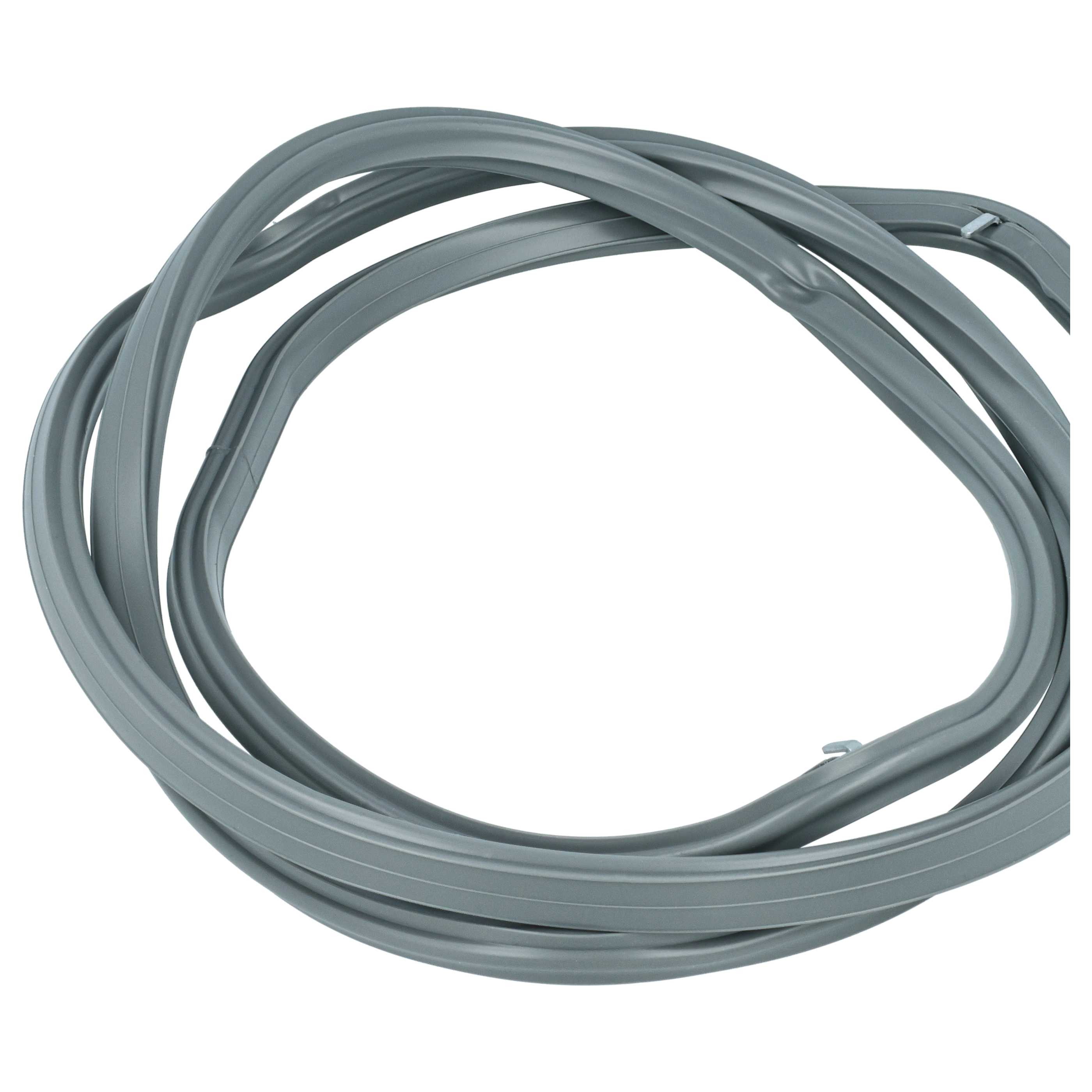 Backofen-Türdichtung mit Winkelhaken als Ersatz für Europart 804147 für Quelle u.a. 36 x 48 cm, Grau