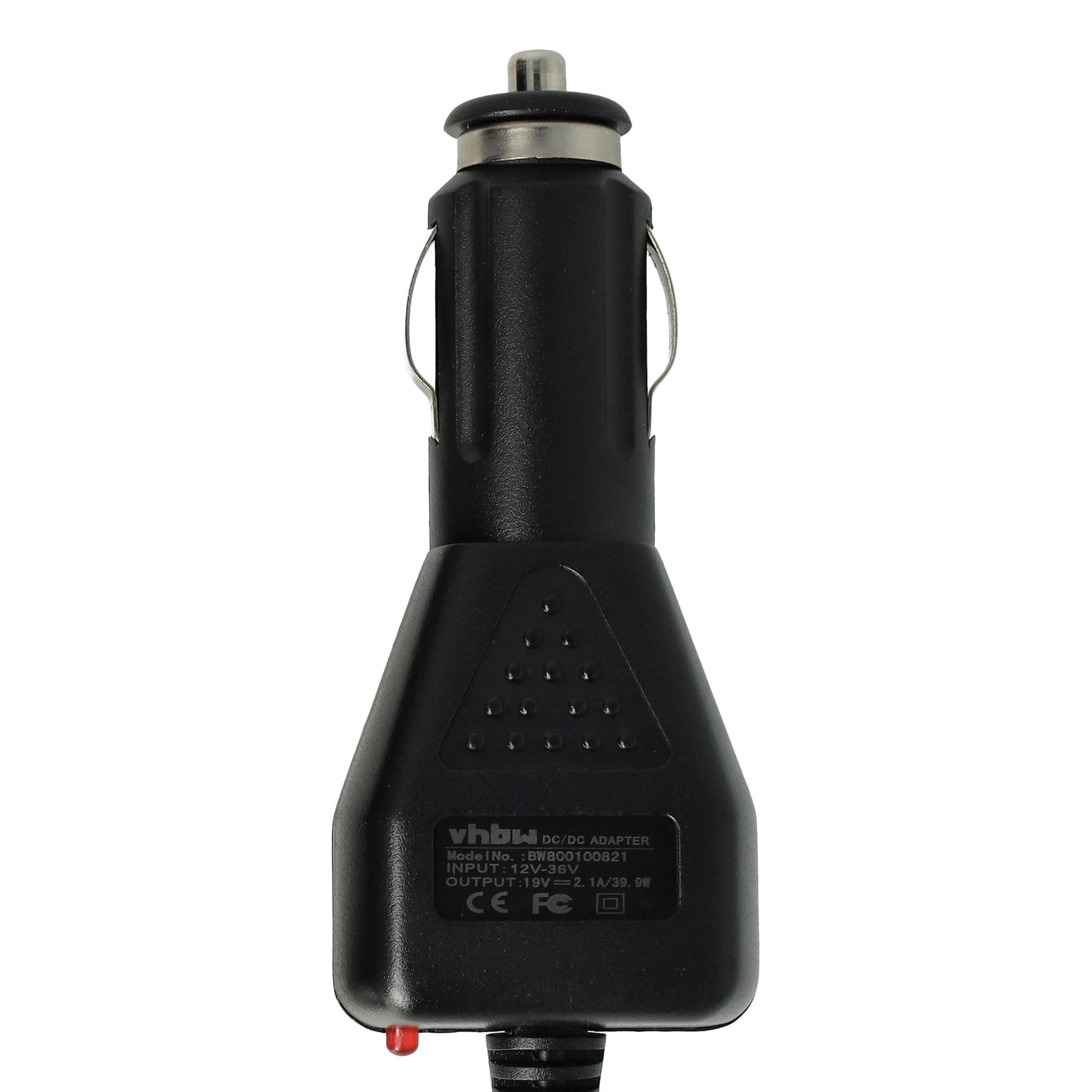 KFZ-Ladekabel als Ersatz für Samsung ADP-40MH AB, AD-4019S, AD-4019R, AD-4019 für Samsung Notebook - 2,1 A