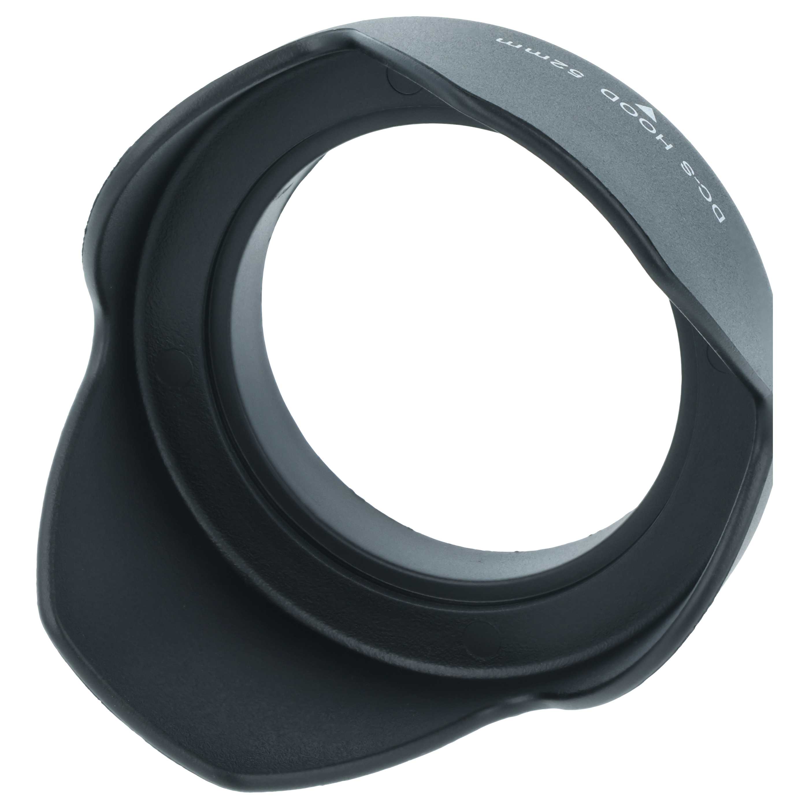 Paraluce compatibile con obiettivo con diametro di 52 mm