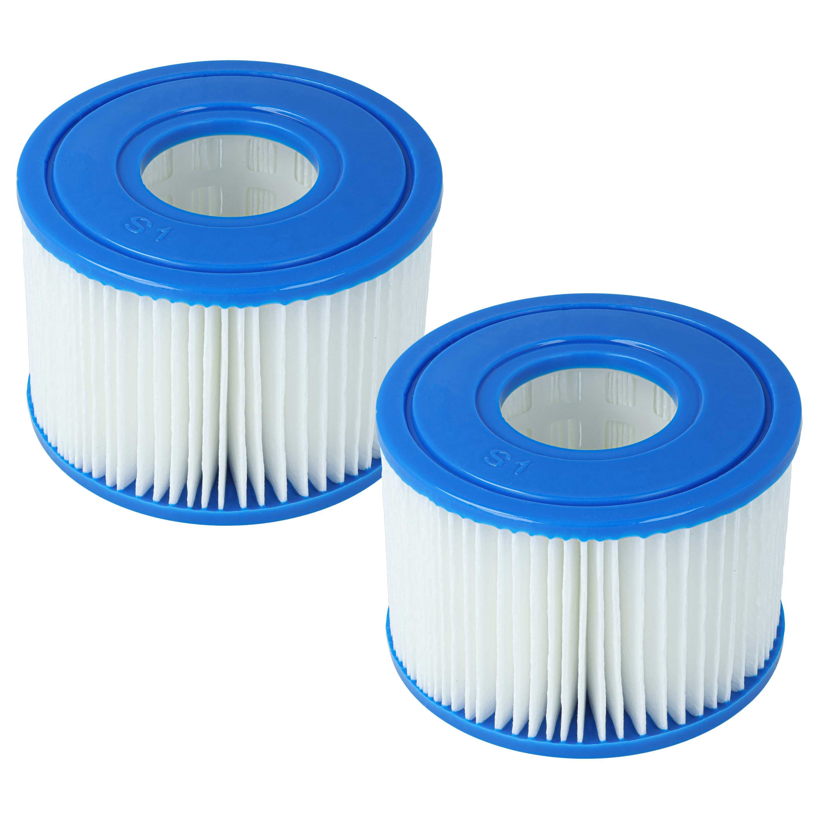 2x filtro piscina tipo S1 reemplaza Bestway FD2135 - Cartucho de filtro
