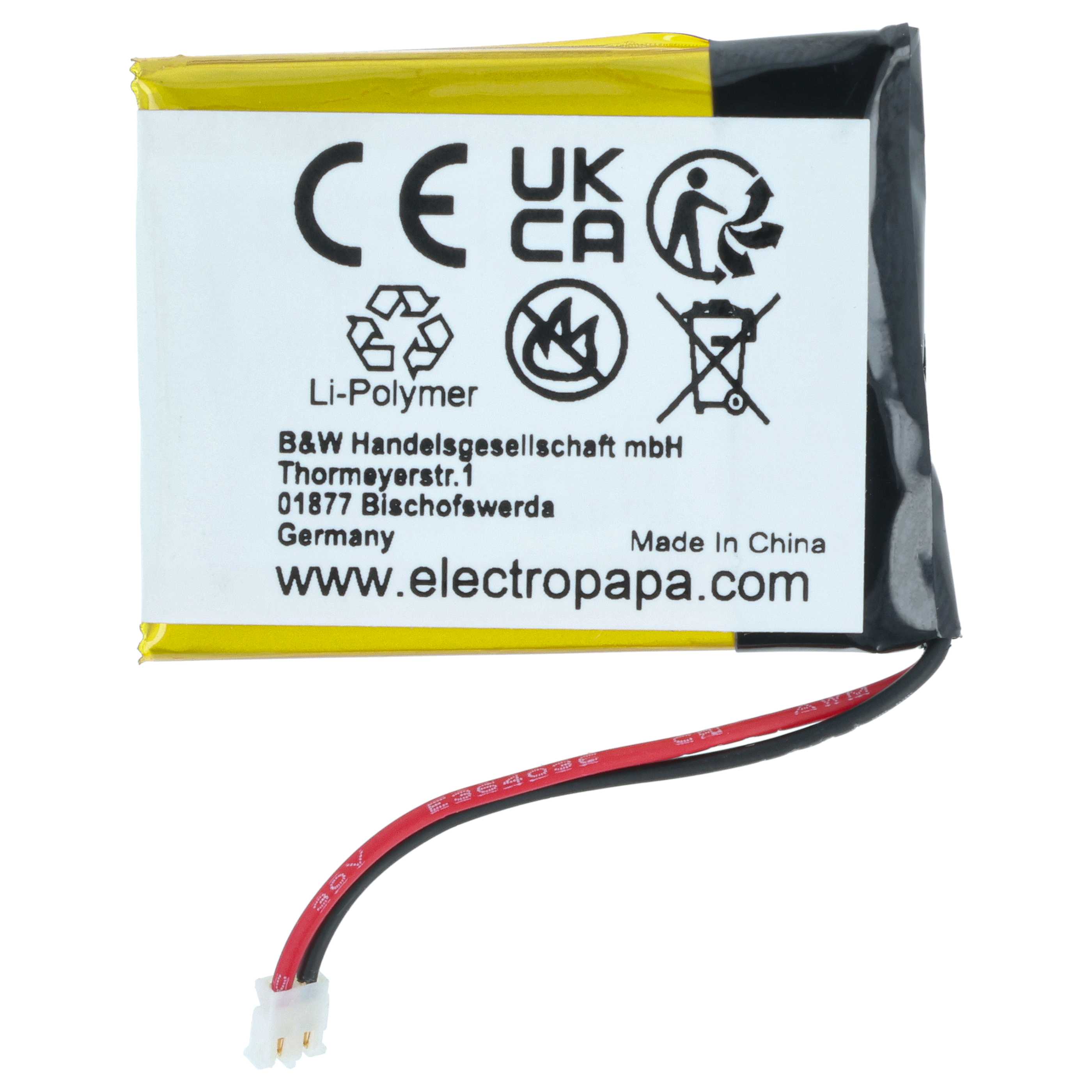 Smartwatch Battery Replacement for Garmin 361-00097-00 - 230 mAh 3.7 V Li-polymer