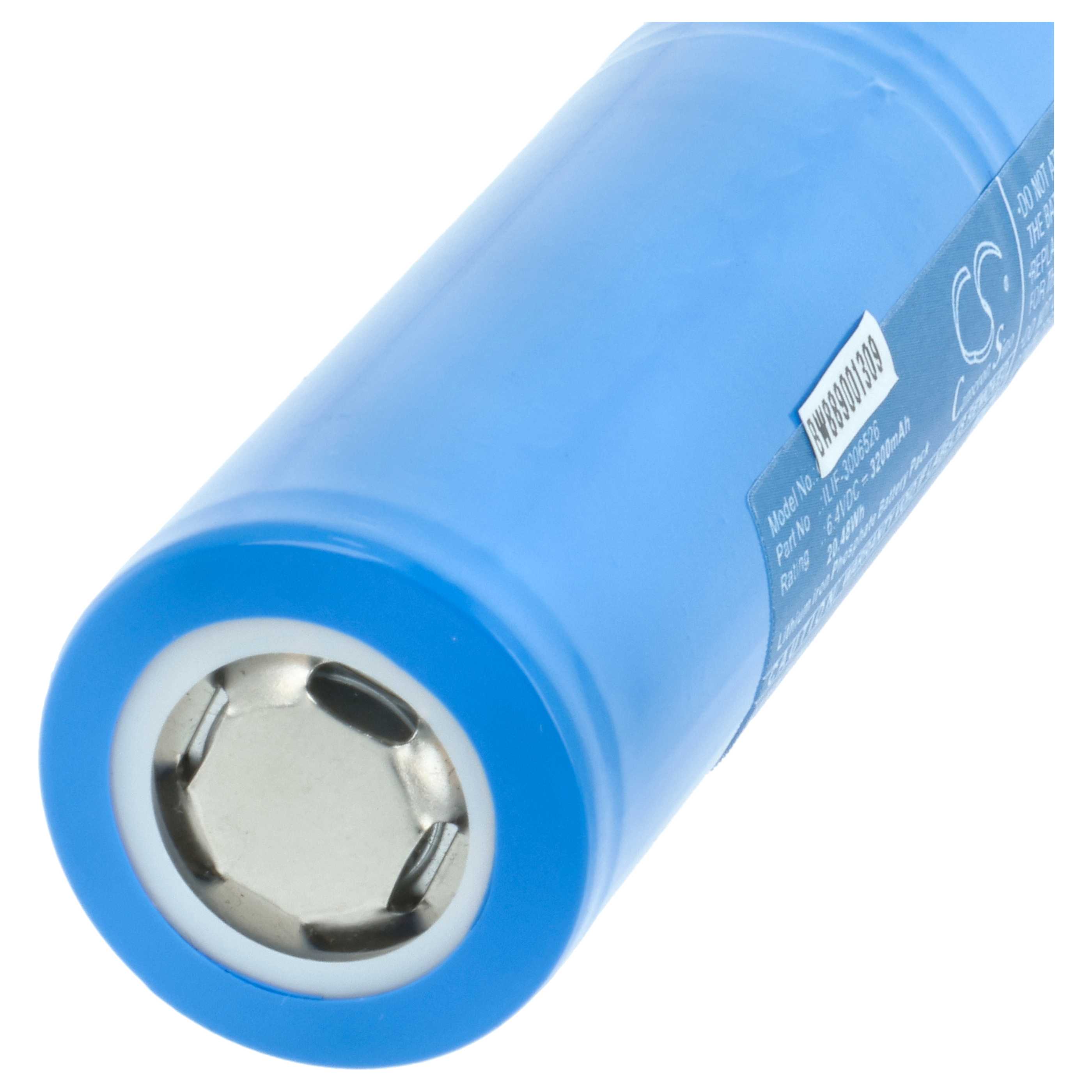 Taschenlampe-Akku (5 Stück) als Ersatz für Maglite ILIF-3006526 für Maglite - 3200mAh 6,4V Li-Ion
