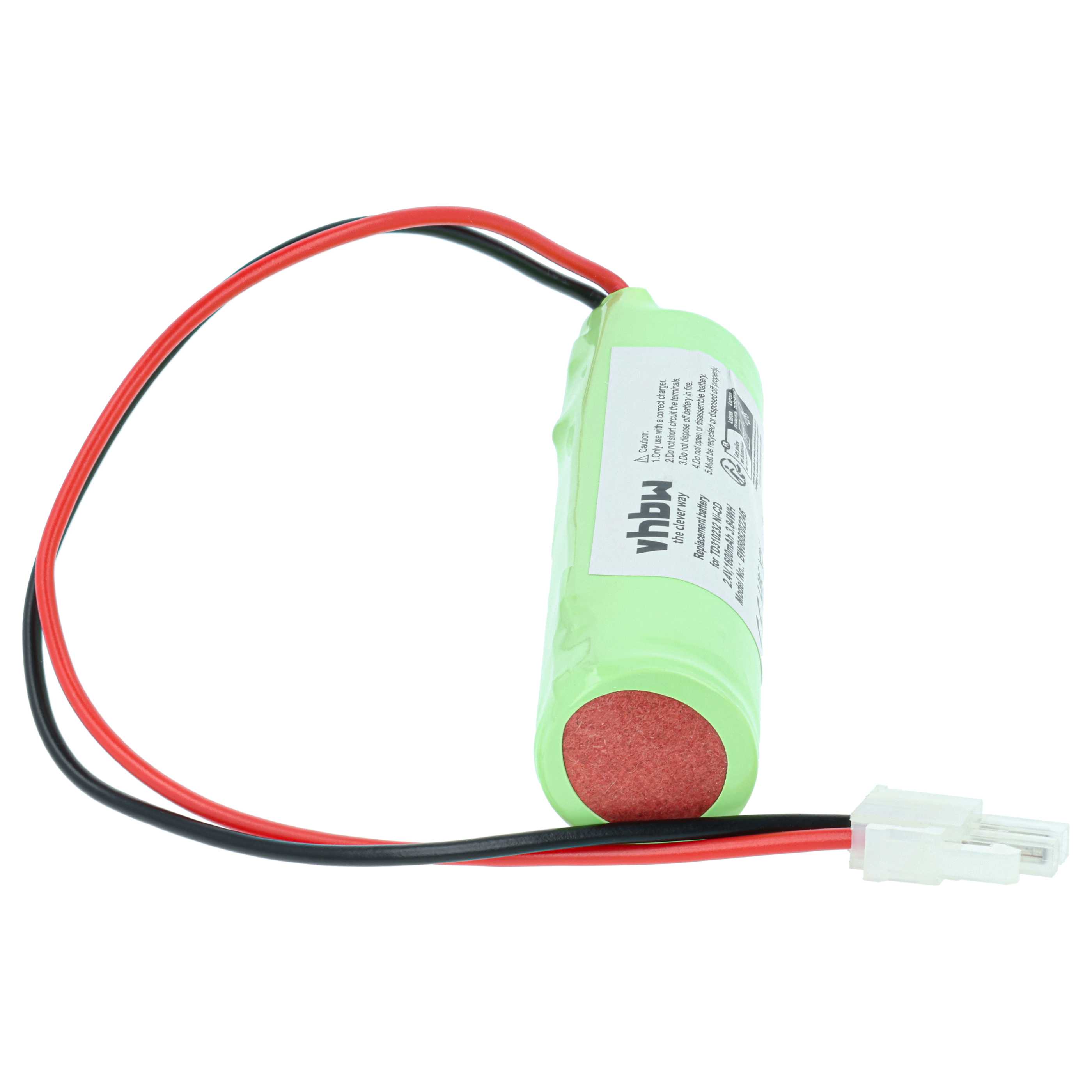 Emergency Light Battery replaces Schneider TD310232 - 1600 mAh 2.4 V NiCd