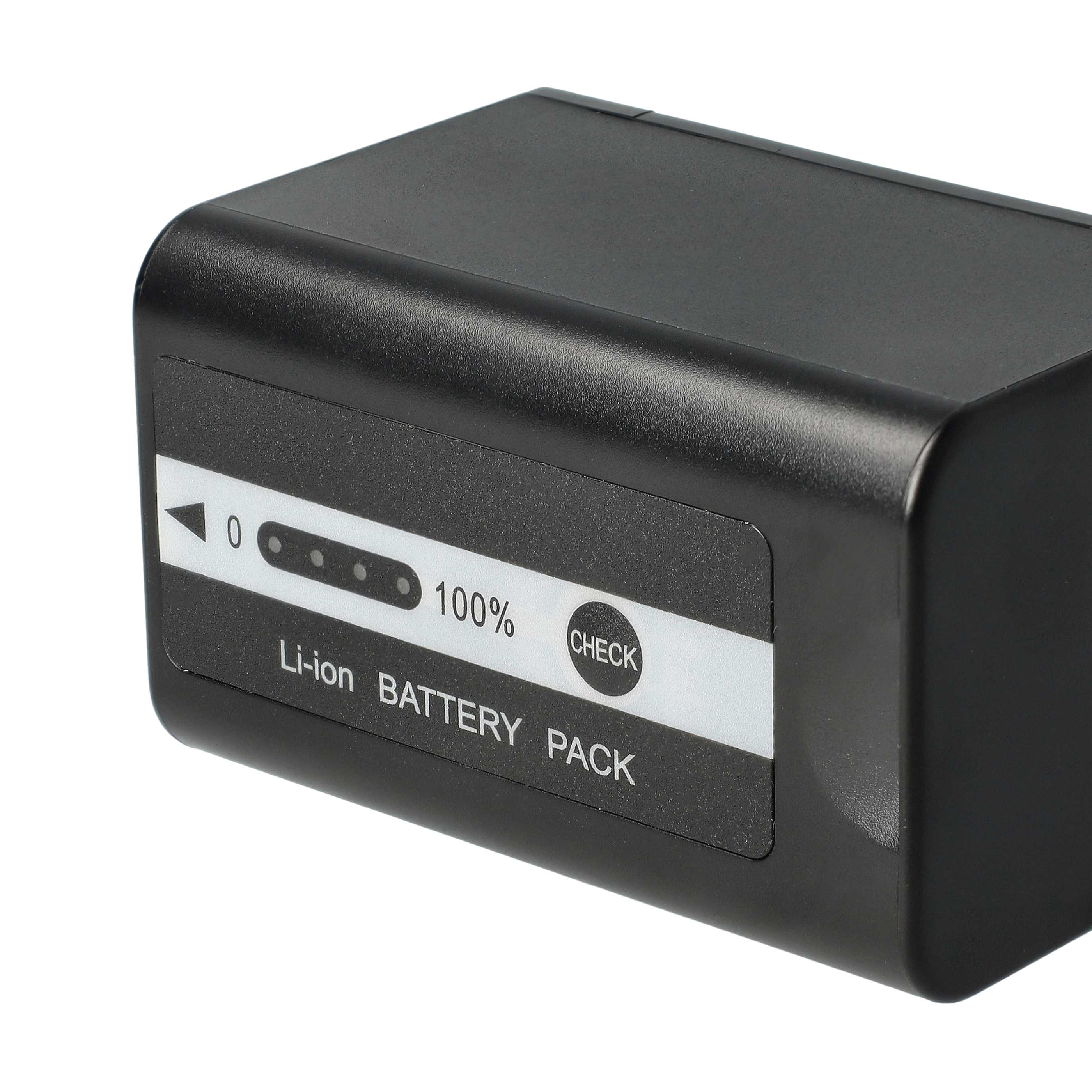 Videocamera Battery replaces Panasonic VW-VBD58 - 5200 mAh 7.4 V Li-Ion