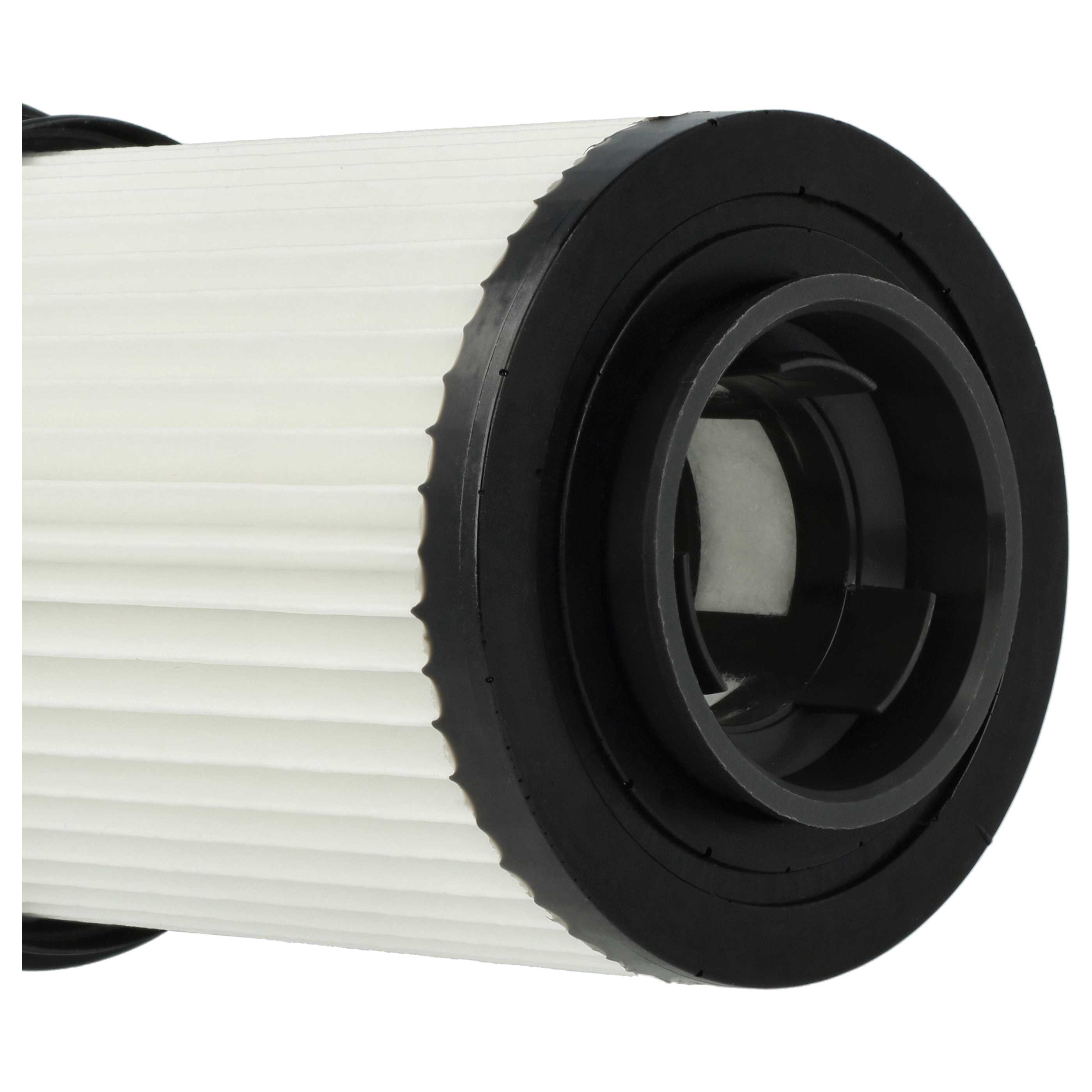 4x Filtro sostituisce Miele 11385020, 4002516262756, 41996704EU1, HX-FSF per aspirapolvere - nero / bianco