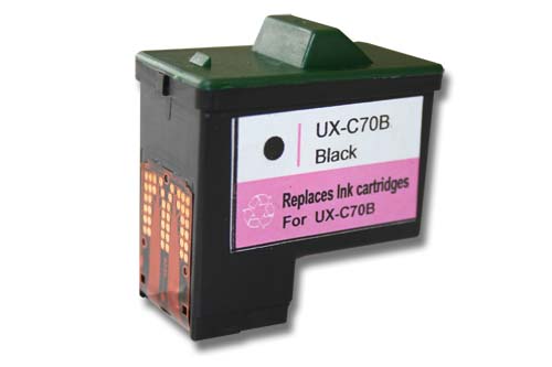 Tintenpatrone als Ersatz für Sharp UX-C70B für Sharp Drucker - Schwarz 15ml