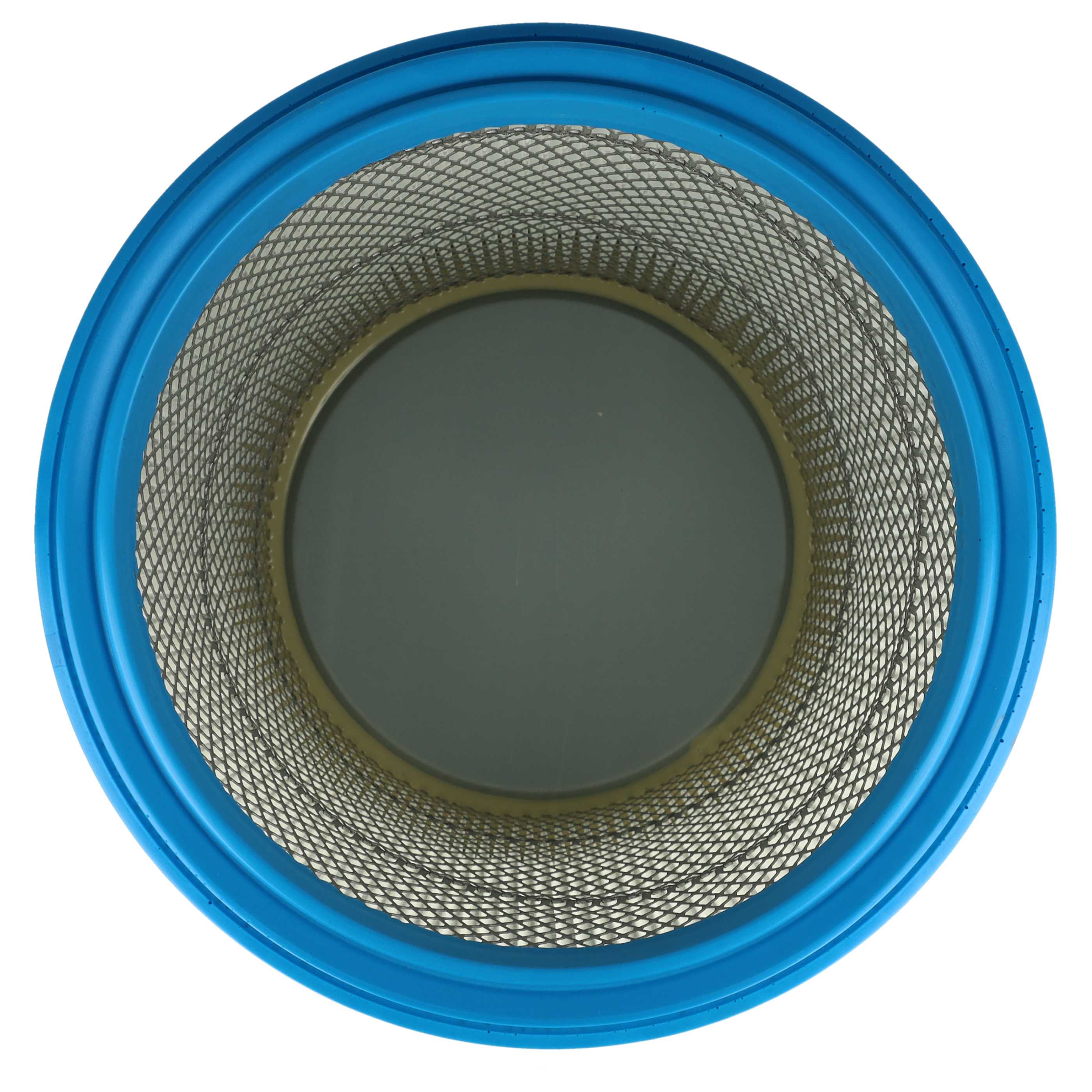 4x Filtercartridge filter replaces Bosch 2607432008 for Bosch Vacuum Cleaner, white / silver / blue