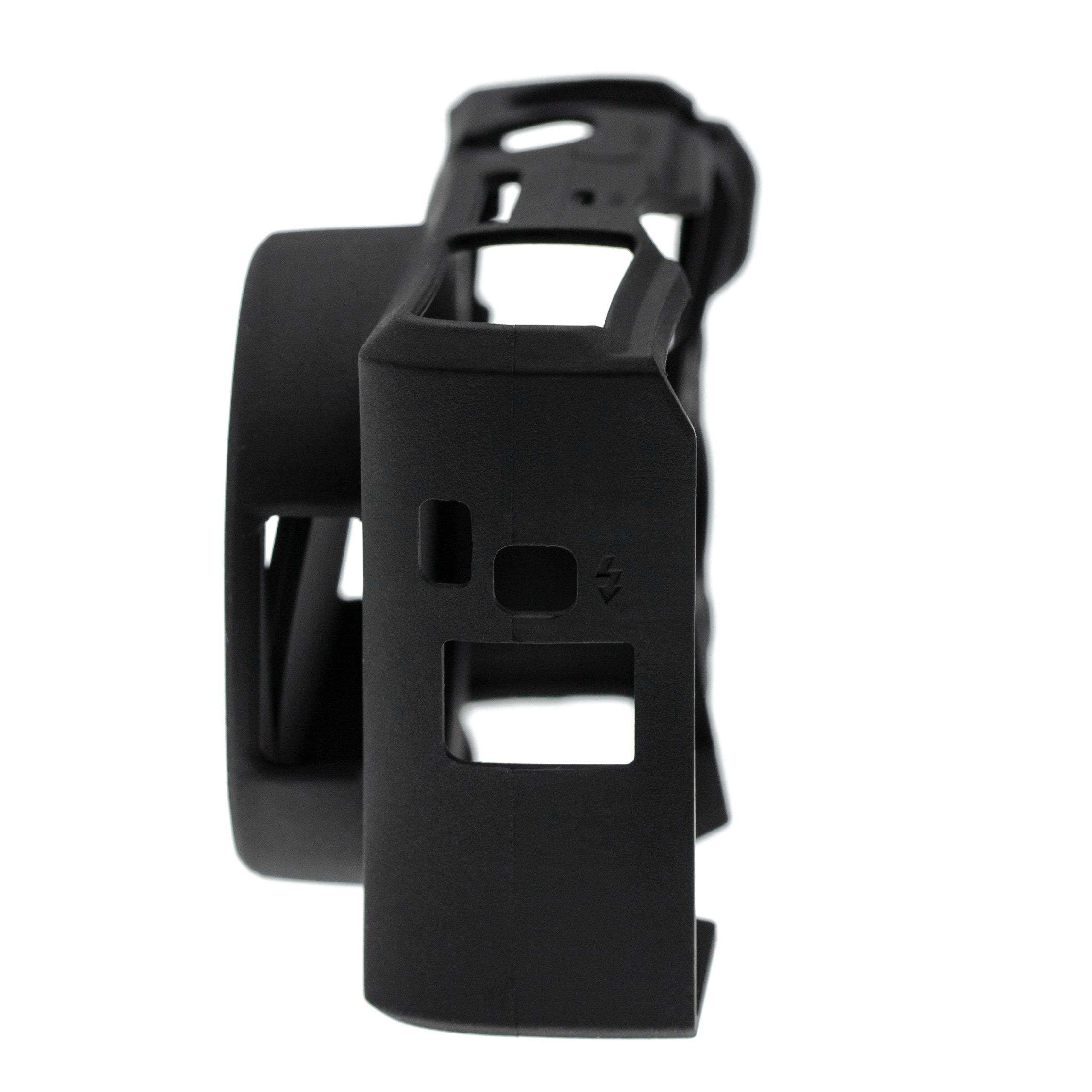Étui de protection pour appareils photo Canon PowerShot G7X Mark III - silicone, noir