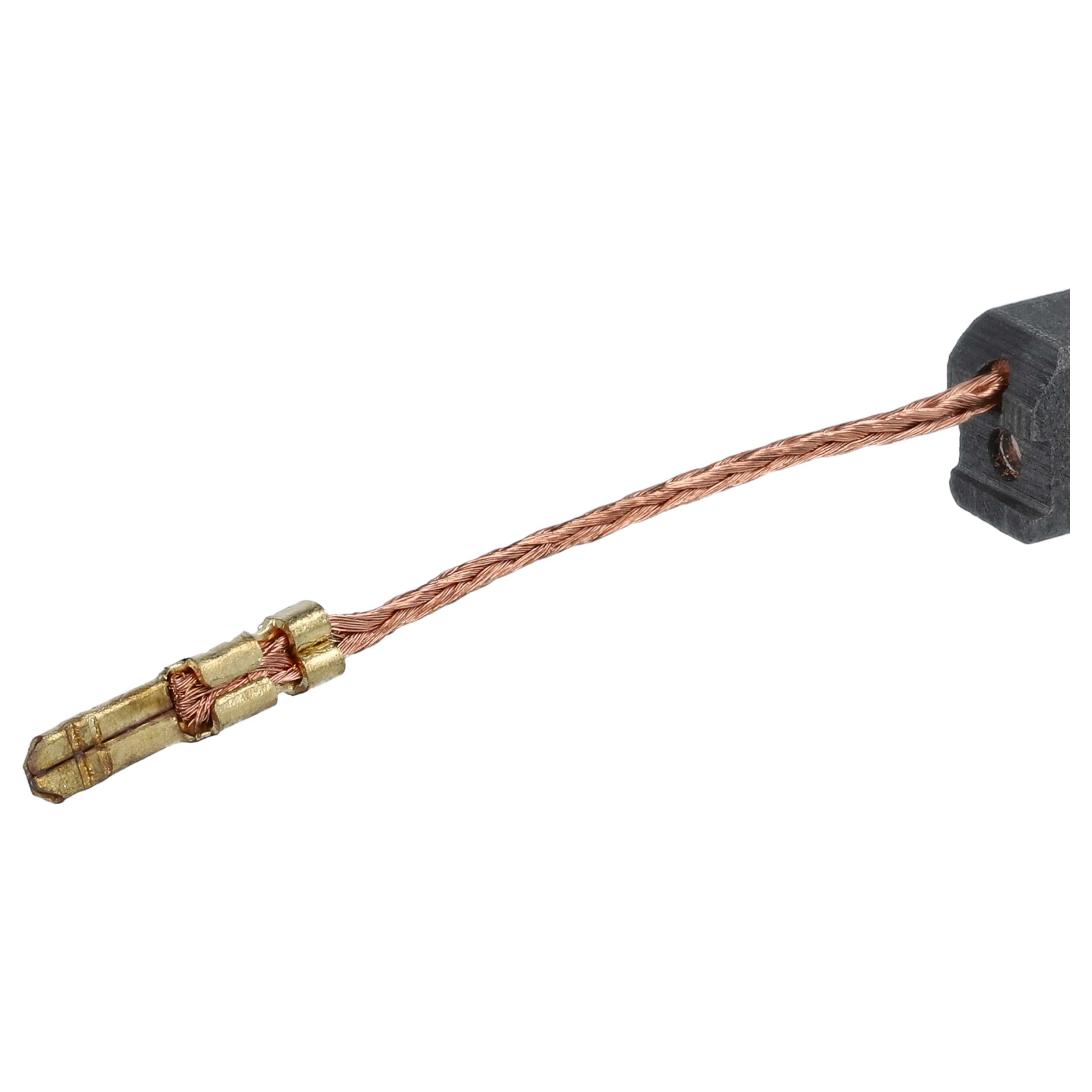 2x Kohlebürste als Ersatz für Flex 4030293100114, L26F12, 294888, K70 für Elektrowerkzeug - 6,3 x 8 x 15,2mm