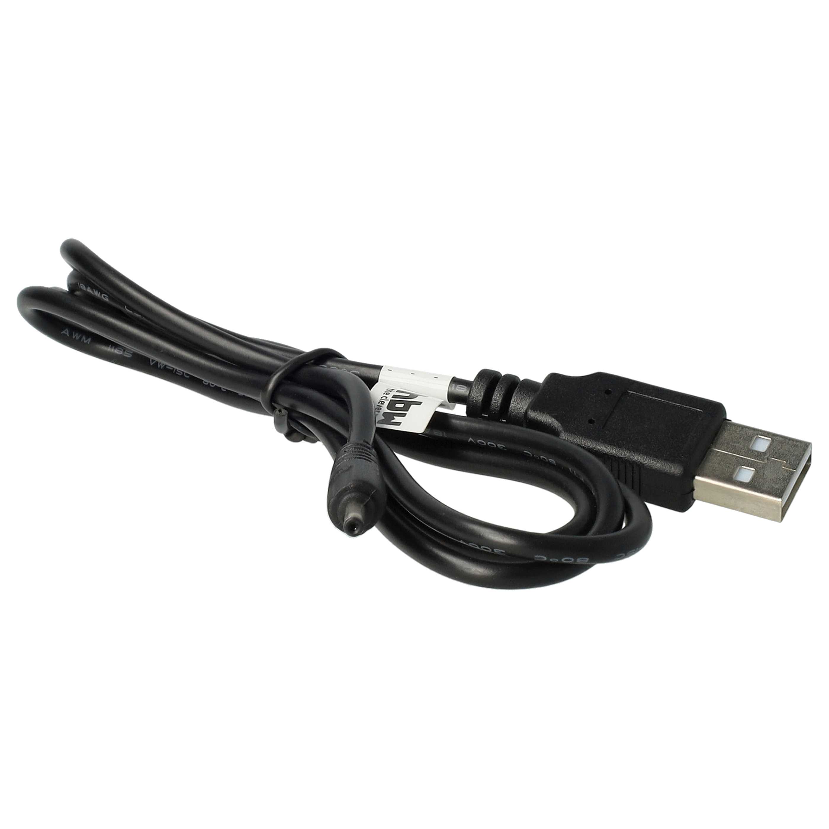Cable de carga USB para tablets Ampe, etc. - 100 cm