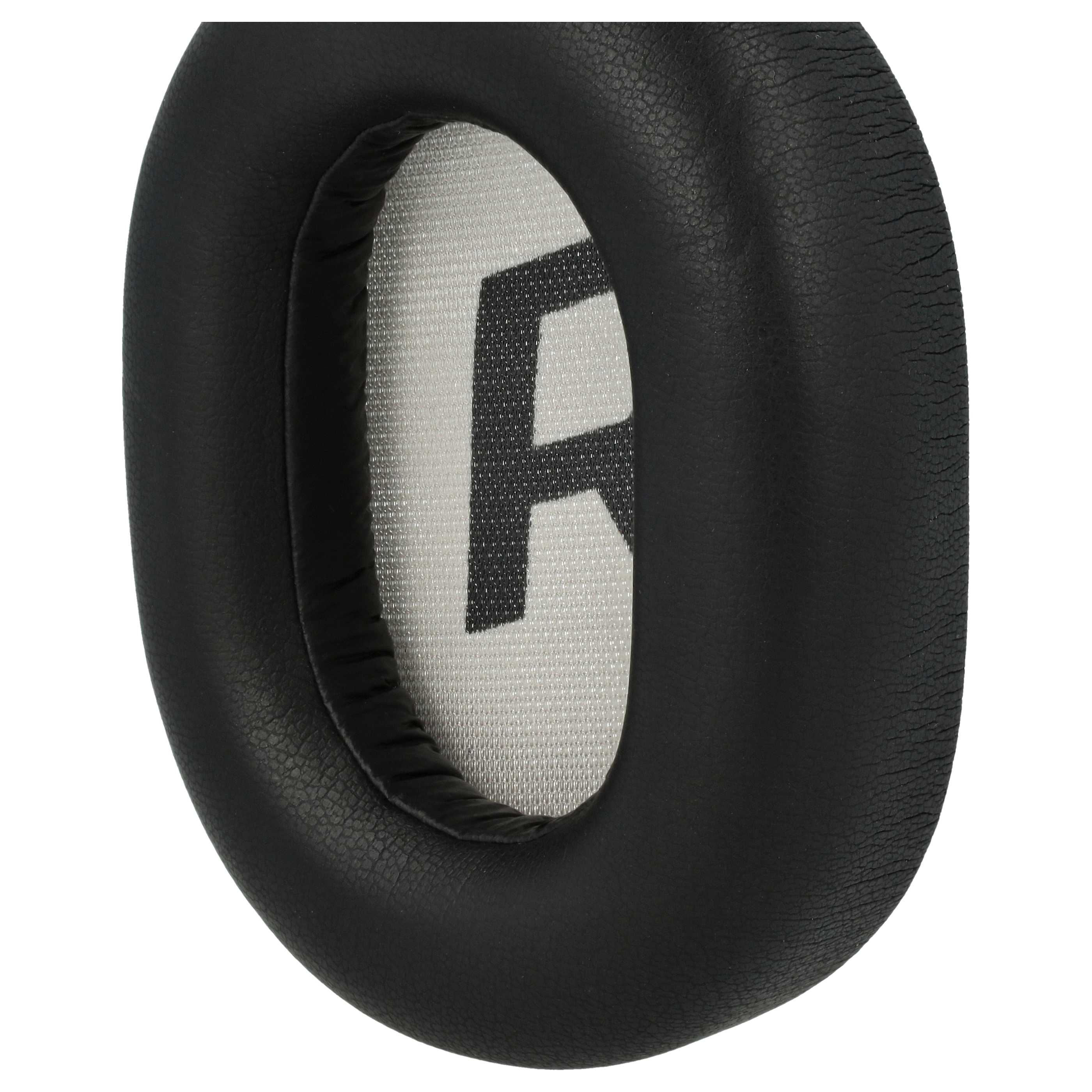 2x Ear Pads suitable for Plantronics BackBeat Pro 2 SE Headphones etc. - foam / synthetic leather, 25 mm thick