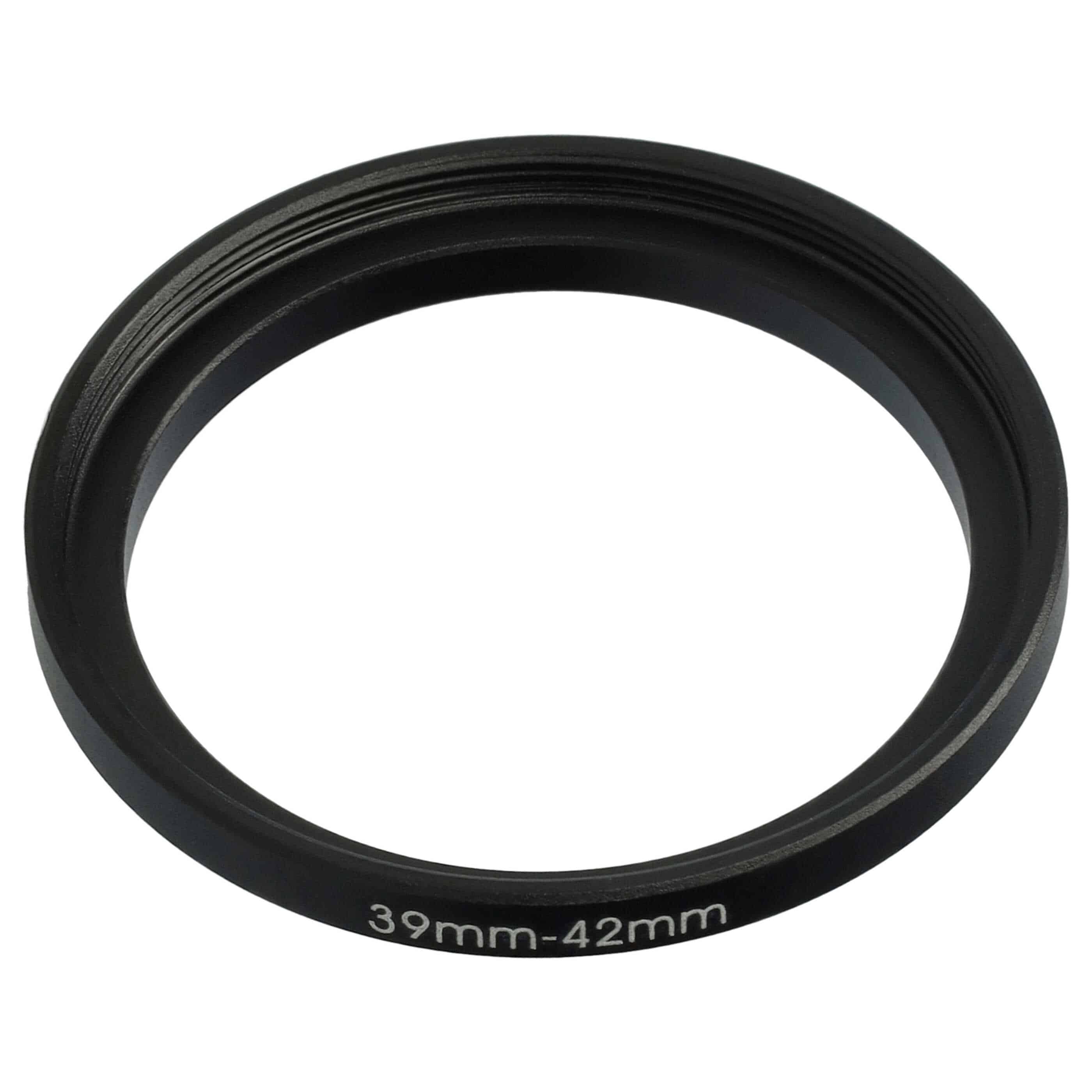 Step-Up-Ring Adapter 39 mm auf 42 mm passend für diverse Kamera-Objektive - Filteradapter