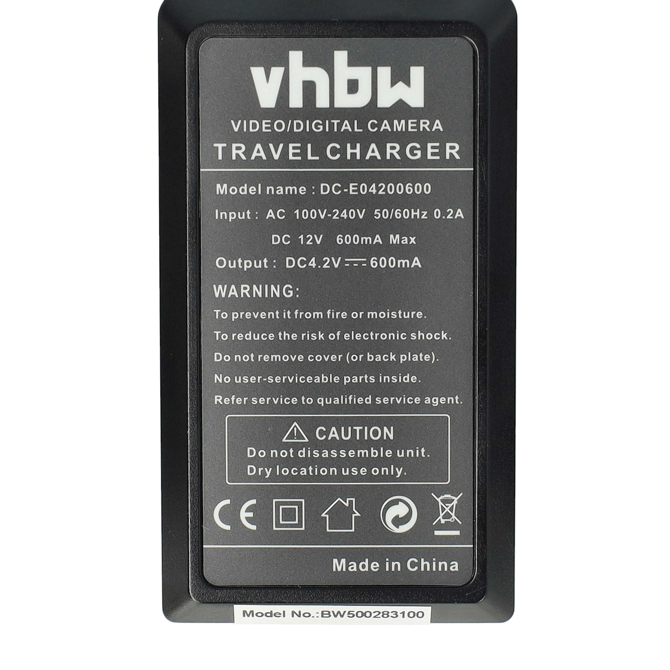 Battery Charger suitable for Fujifilm Digital Camera - 0.6 A, 4.2 V