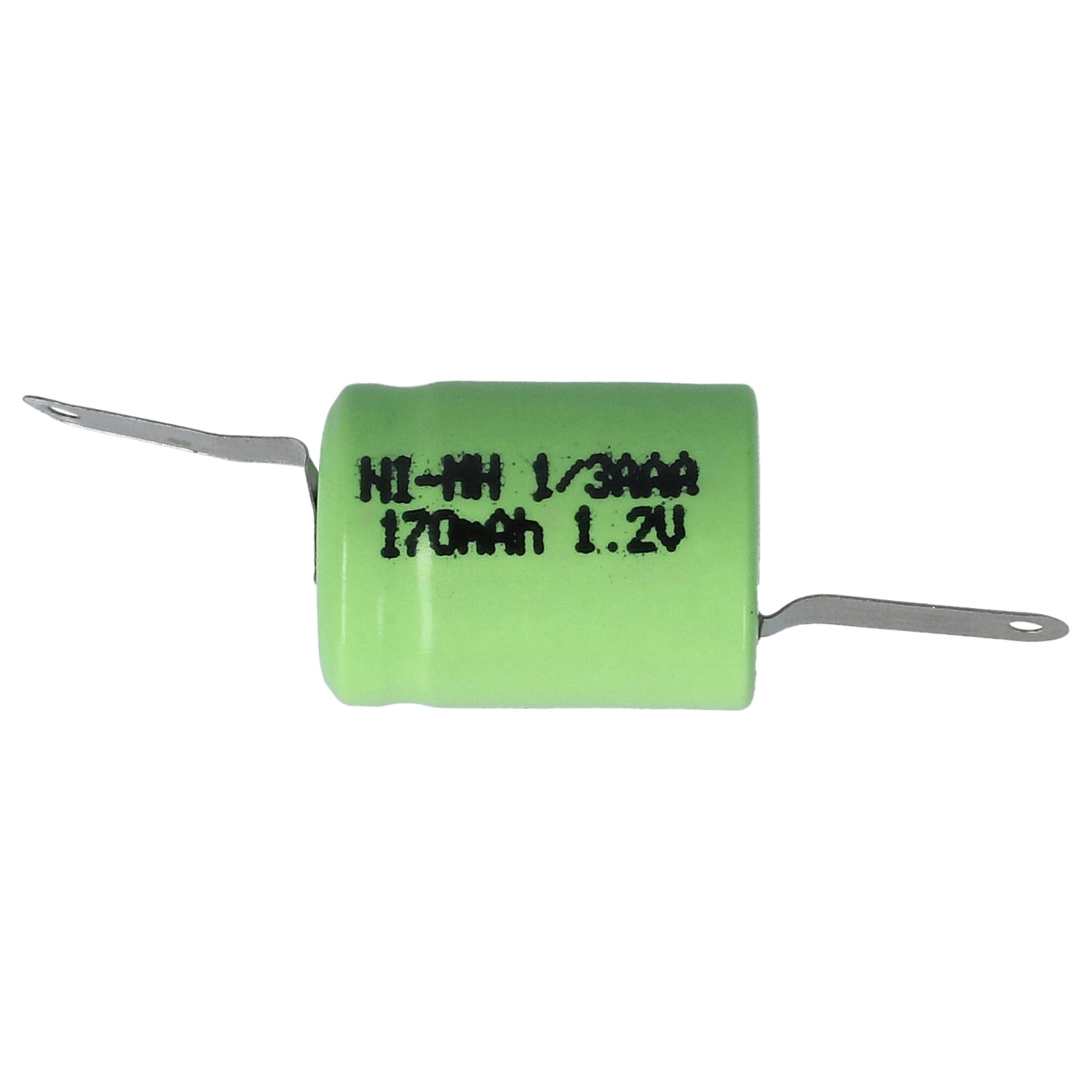 Batterie (3 pcs.) remplace 1/3AAA modèle radio-télécommandé - 170mAh 1,2V NiMH