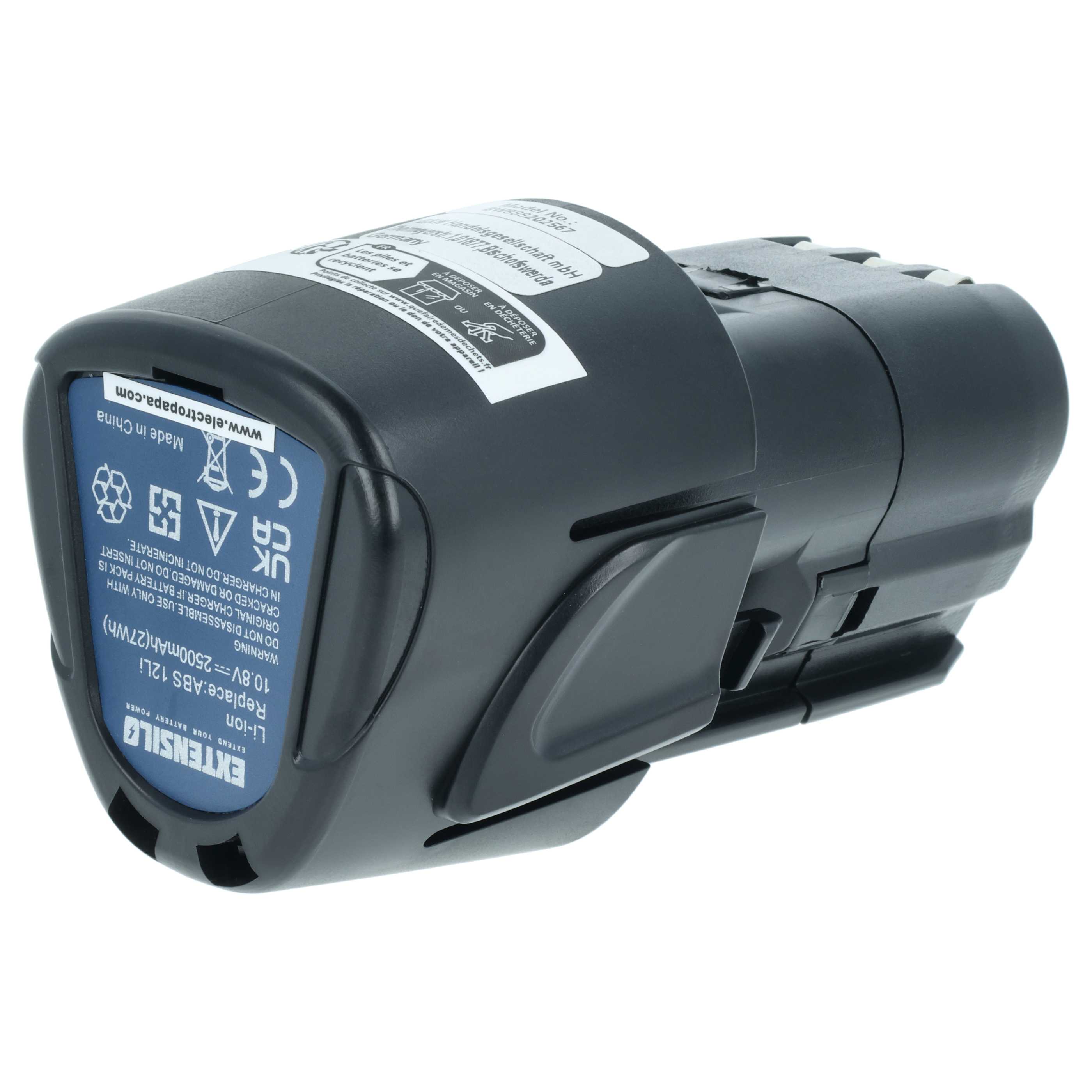 Akumulator do elektronarzędzi zamiennik Lux Tools ABS 12Li - 2500 mAh 10,8 V Li-Ion
