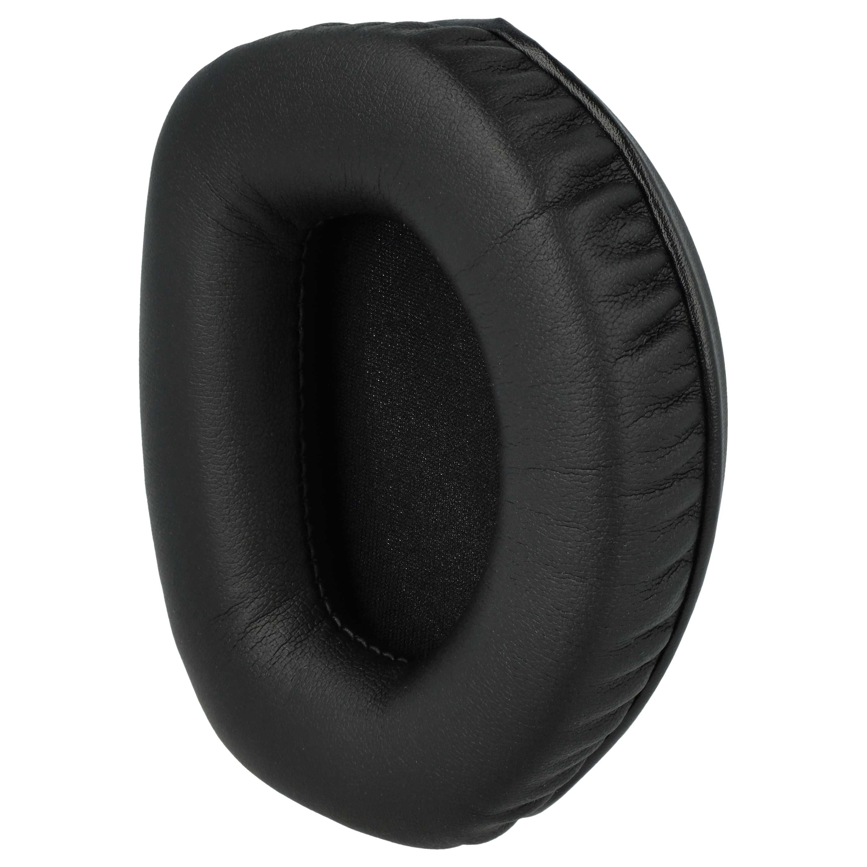 2x Ear Pads replaces Sennheiser 562591, 562592, 562593 - foam / synthetic leather, 25 mm thick