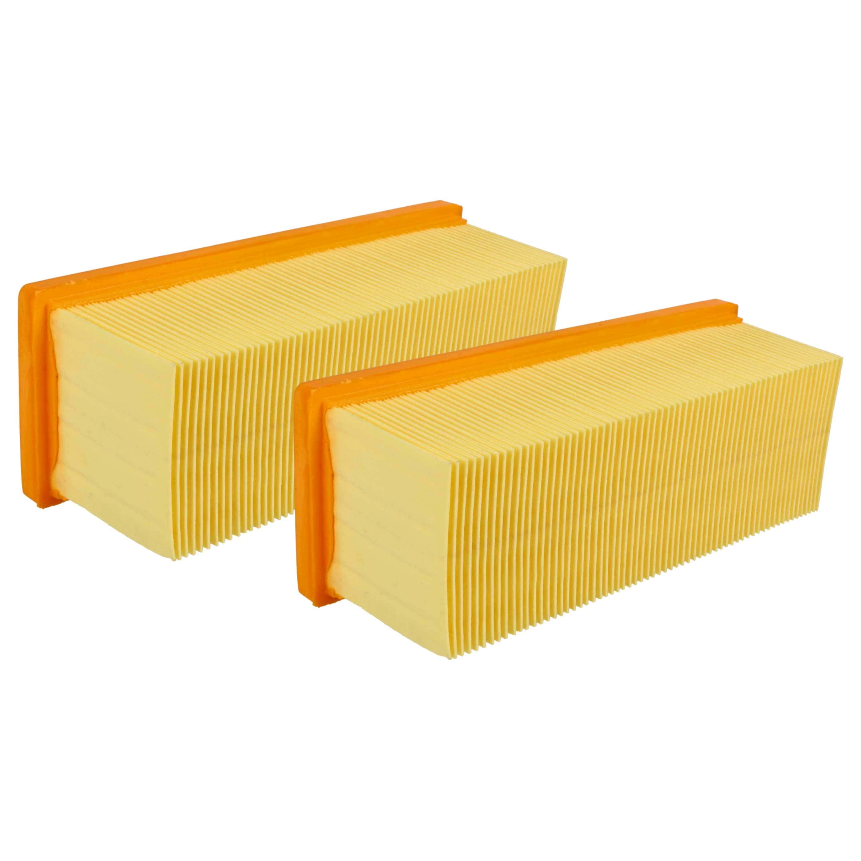 2x Filtro reemplaza Kärcher 6.414-498.0 para aspiradora