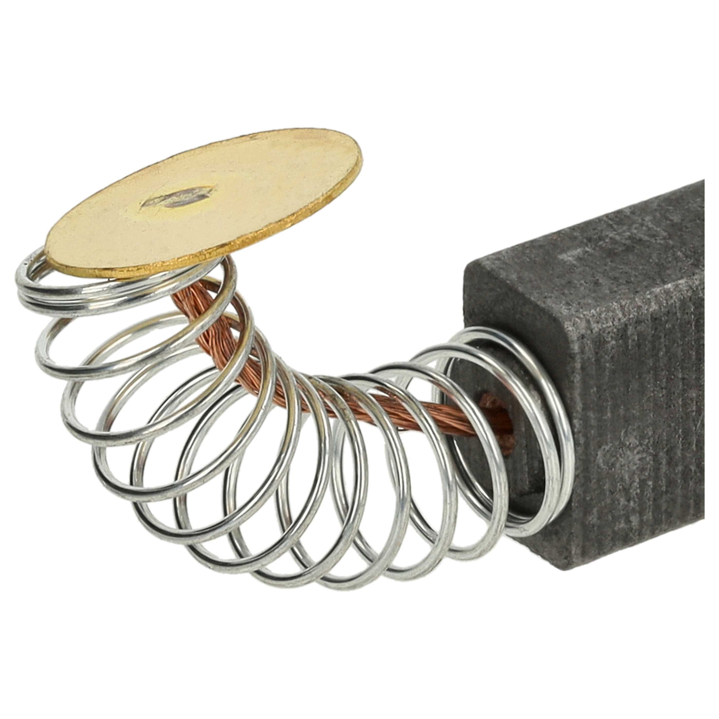 2x Carbon Brush Suitable for Diverse electric motors Electric Power Tool - 7x11x16 mm